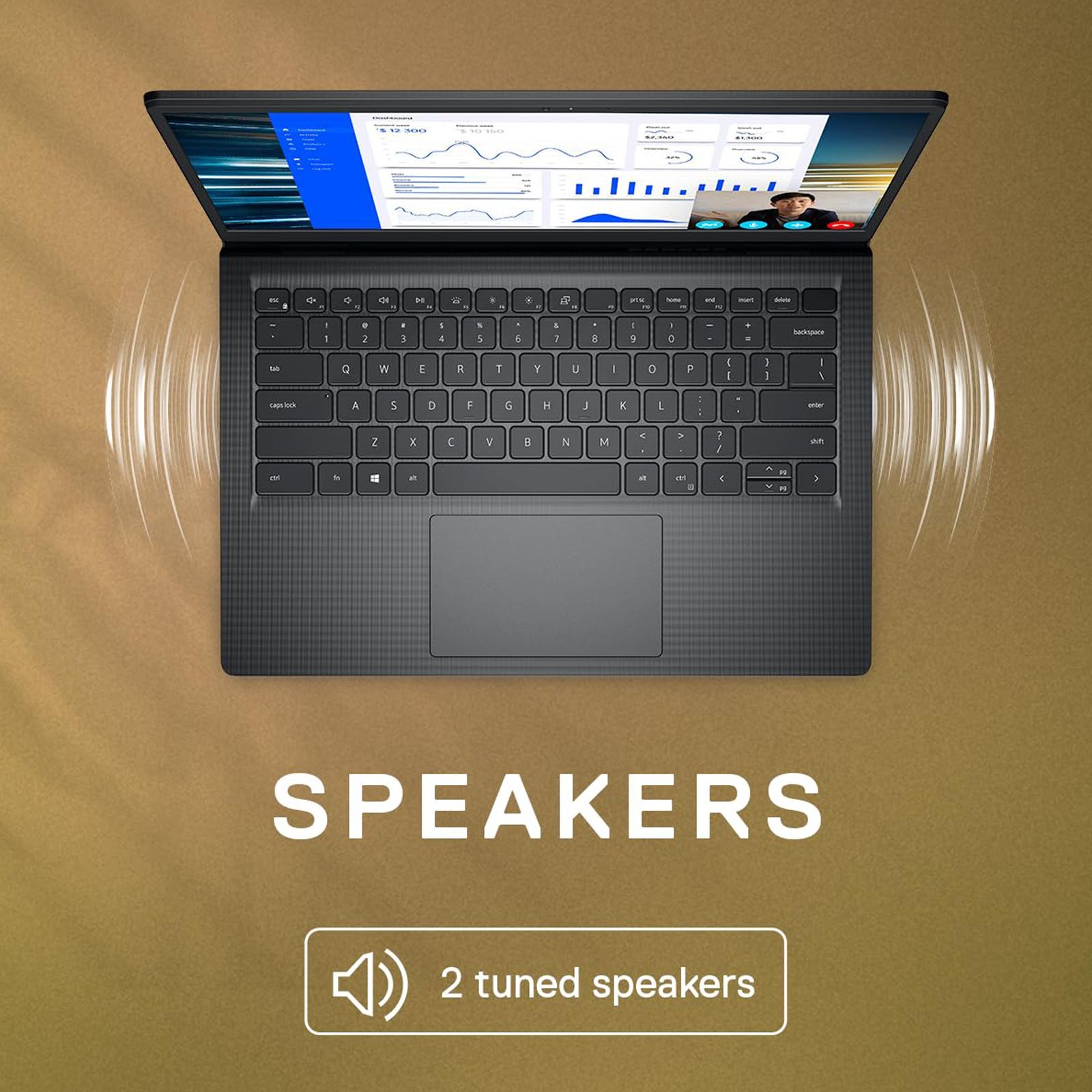 DELL Vostro 3425 AMD Ryzen 5 (14 inch, 8GB, 512GB, Windows 11 Home, MS Office, AMD Radeon, FHD Display, Carbon Black, D552306WIN9BE)_12