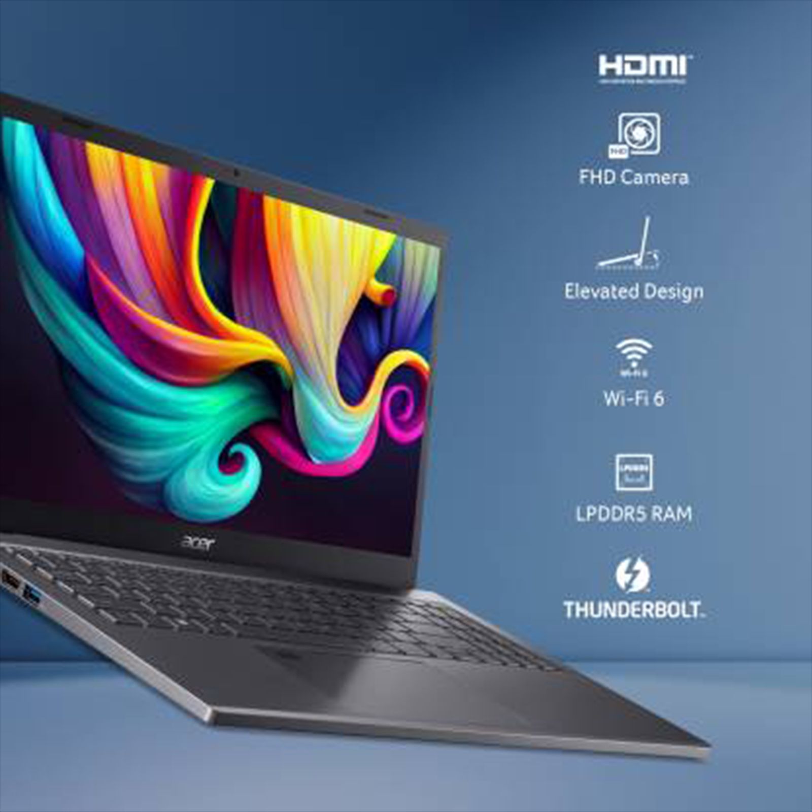 acer Aspire 5 Intel Core i5 13th Gen Thin and Light Laptop (16GB, 512GB SSD, Windows 11 Home, 15.6 inch Full HD IPS Display, MS Office 2021, Steel Gray, 1.75 KG)_11