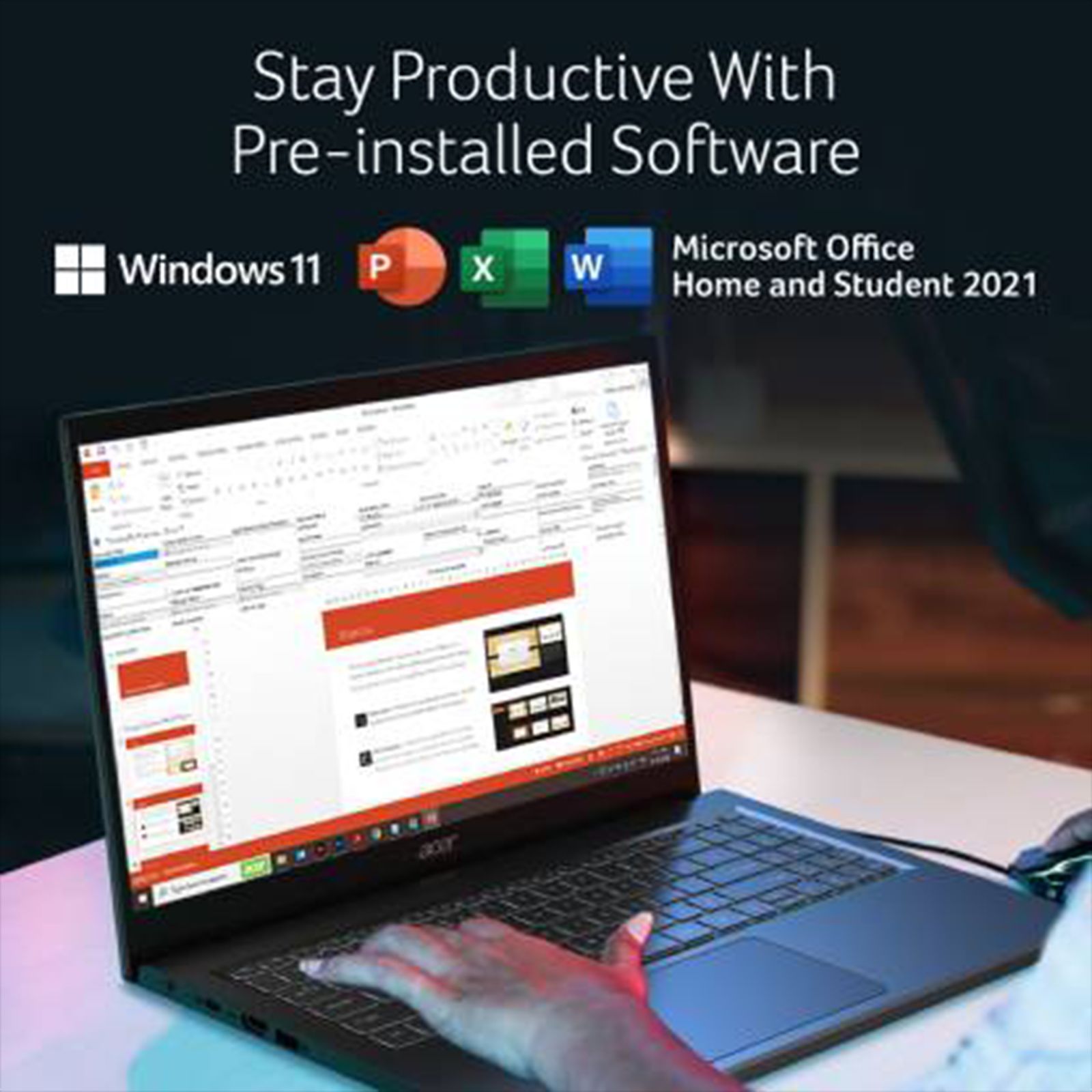 acer Aspire 5 Intel Core i5 13th Gen Thin and Light Laptop (16GB, 512GB SSD, Windows 11 Home, 15.6 inch Full HD IPS Display, MS Office 2021, Steel Gray, 1.75 KG)_12