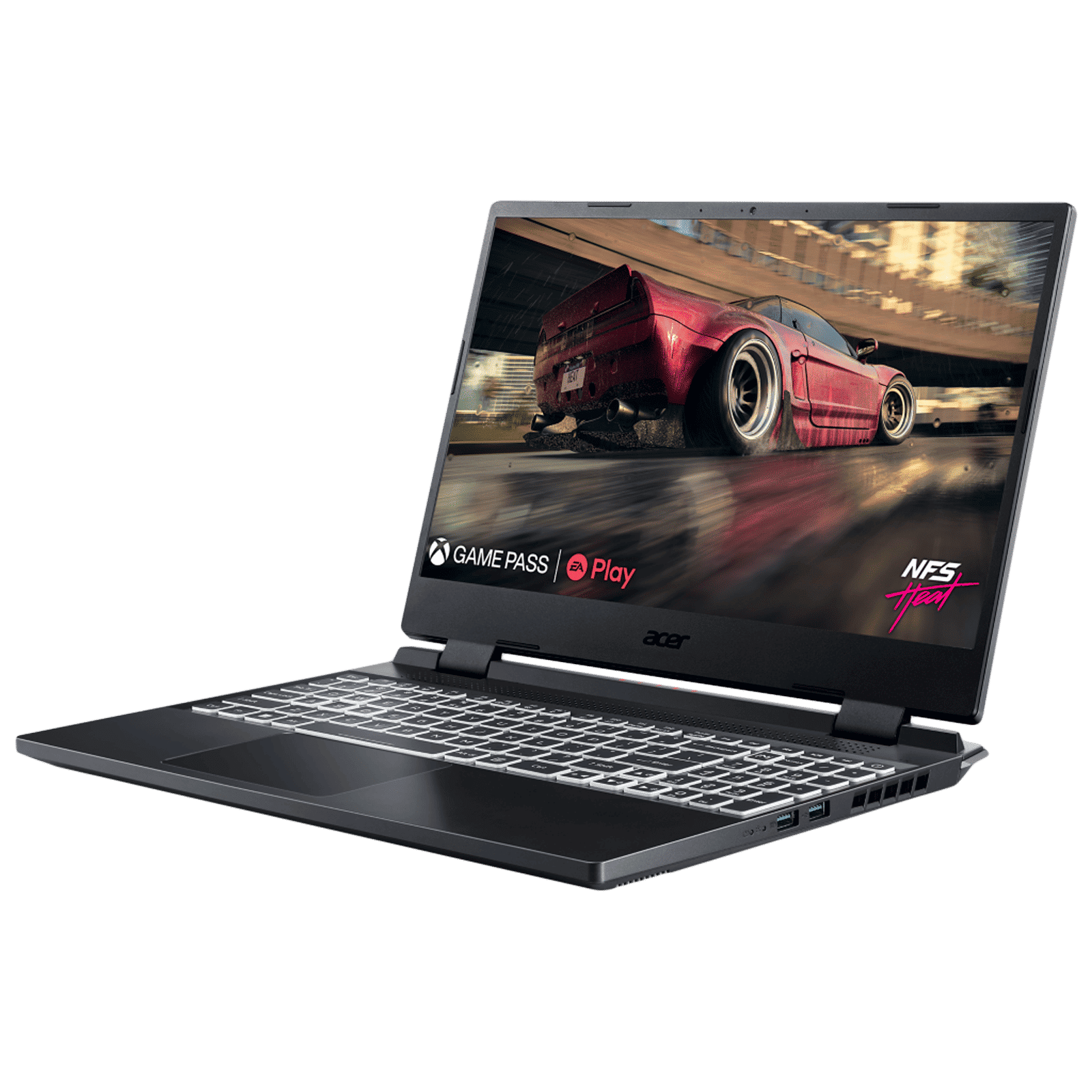 acer Nitro 5 AMD Ryzen 7 (15.6 inch, 16GB, 512GB, Windows 11 Home, MS Office 2021, NVIDIA GeForce RTX 3050, Full HD Display, Obsidian Black, NH.QL3SI.004)_3