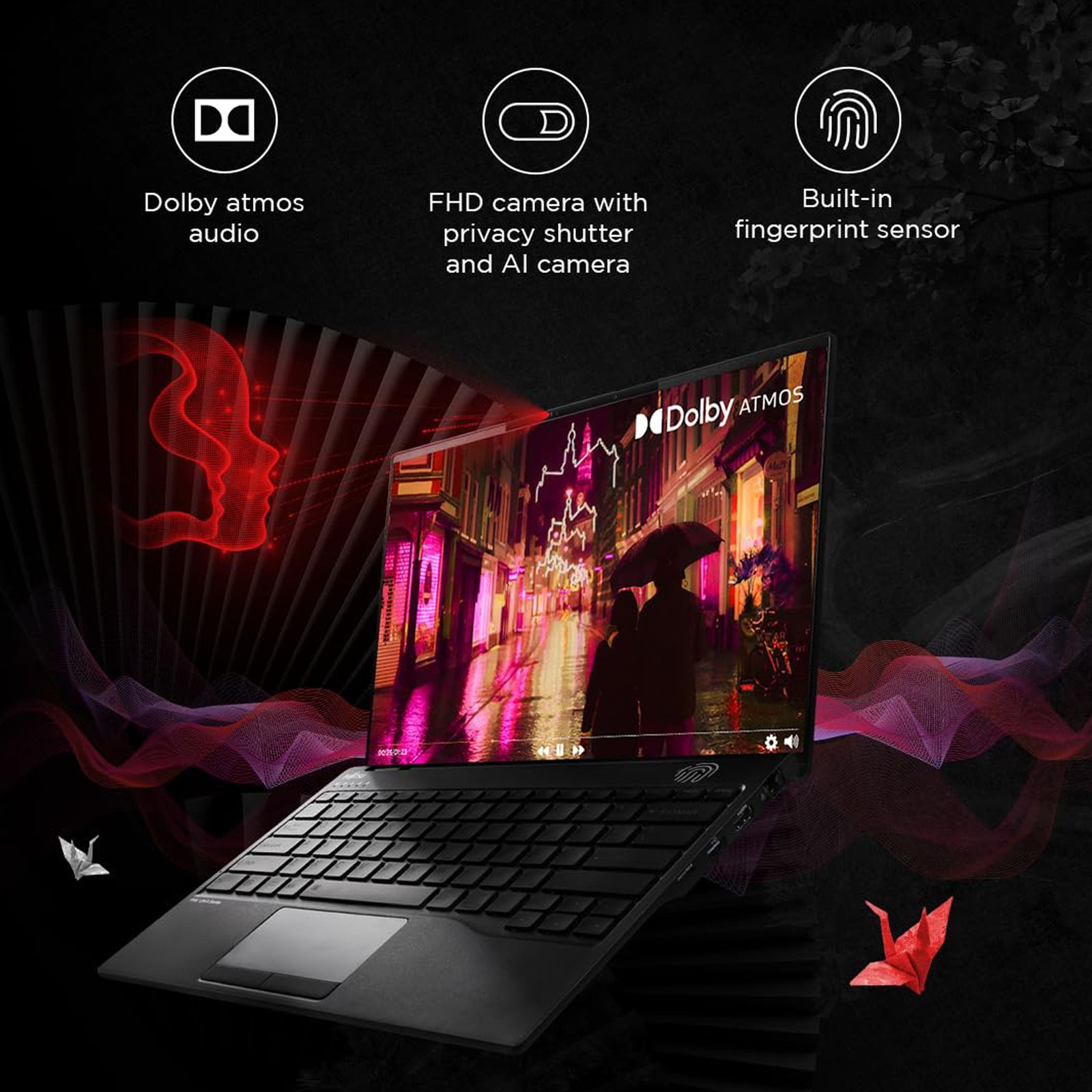 FUJITSU UH-X Intel Core i5 13th Gen (14 inch, 16GB, 512GB, Windows 11 Pro, MS Office 2021, Intel Iris Xe, Full HD LED Display, Black, 4ZR1M37246) FUJITSU UH-X Intel Core i5 13th Gen (14 inch, 16GB, 512GB, Windows 11 Pro, MS Office 2021, Intel Iris Xe, Full HD LED Display, Black, 4ZR1M37246)_8