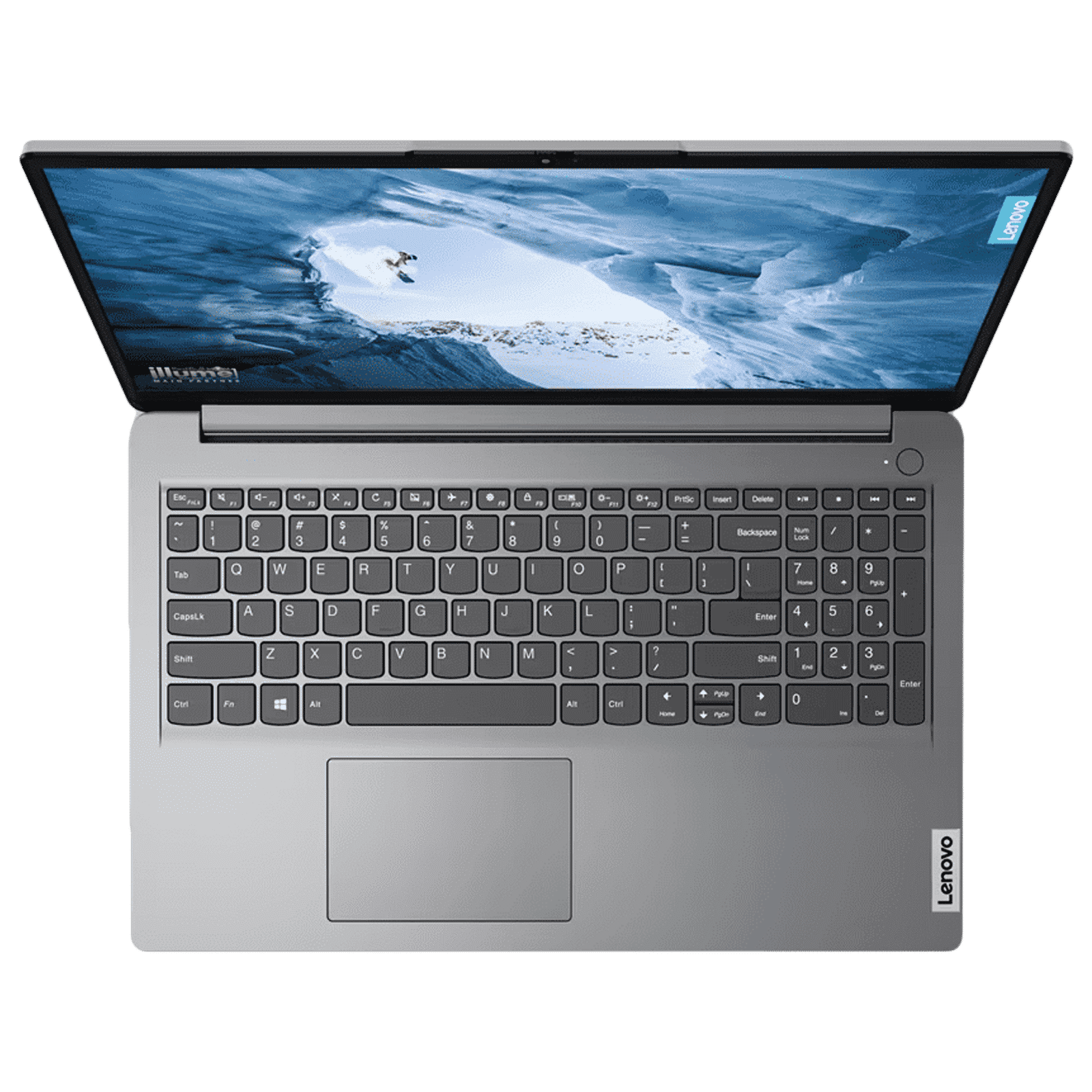Lenovo IdeaPad 1 15IGL7 Intel Celeron N4020 Thin & Light Laptop (8GB, 256GB SSD, Windows 11 Home, 15.6 inch HD TN Display, MS Office 2021, Cloud Grey, 1.54 KG)_4