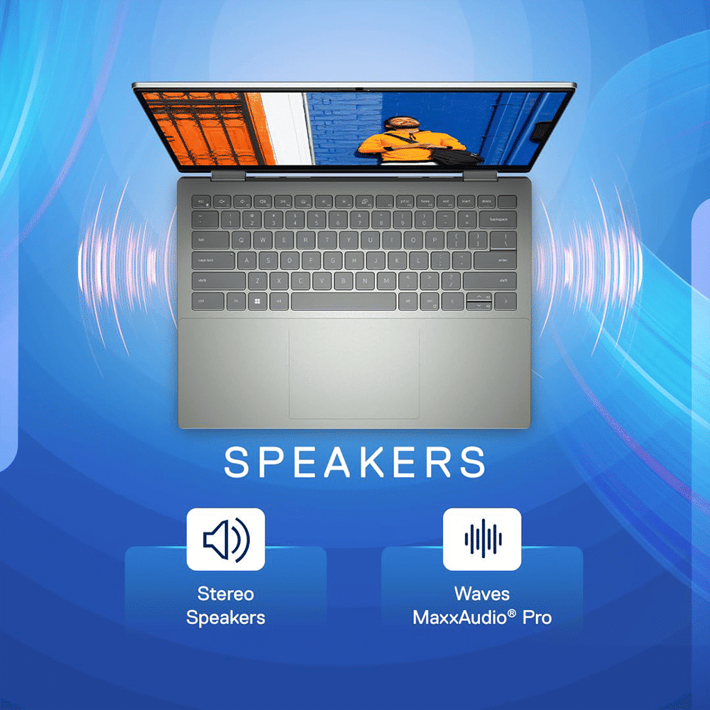 DELL Inspiron 7425 AMD Ryzen 5 (14 inch, 8GB, 512GB, Windows 11 Home, MS Office 2021, AMD Radeon, FHD Plus Display, Pebble, D560732WIN9P)_18