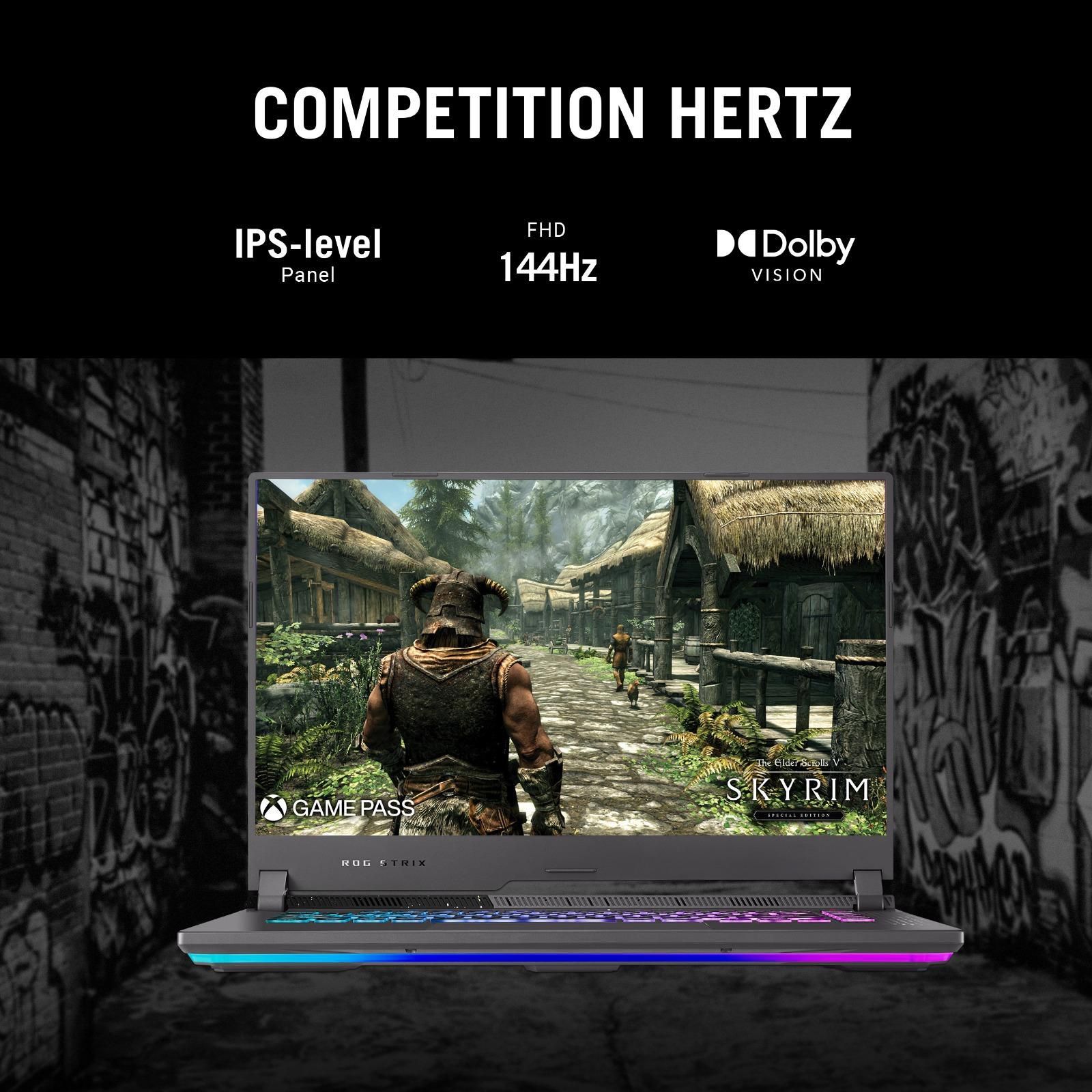 ASUS ROG Strix AMD Ryzen 7 Laptop (16GB, 1TB SSD, Windows 11 Home, 4 GB GDDR6 Graphics, 15.6 inch FHD Display, Microsoft Office Home and Student 2021, Grey, 2.1Kg)_12