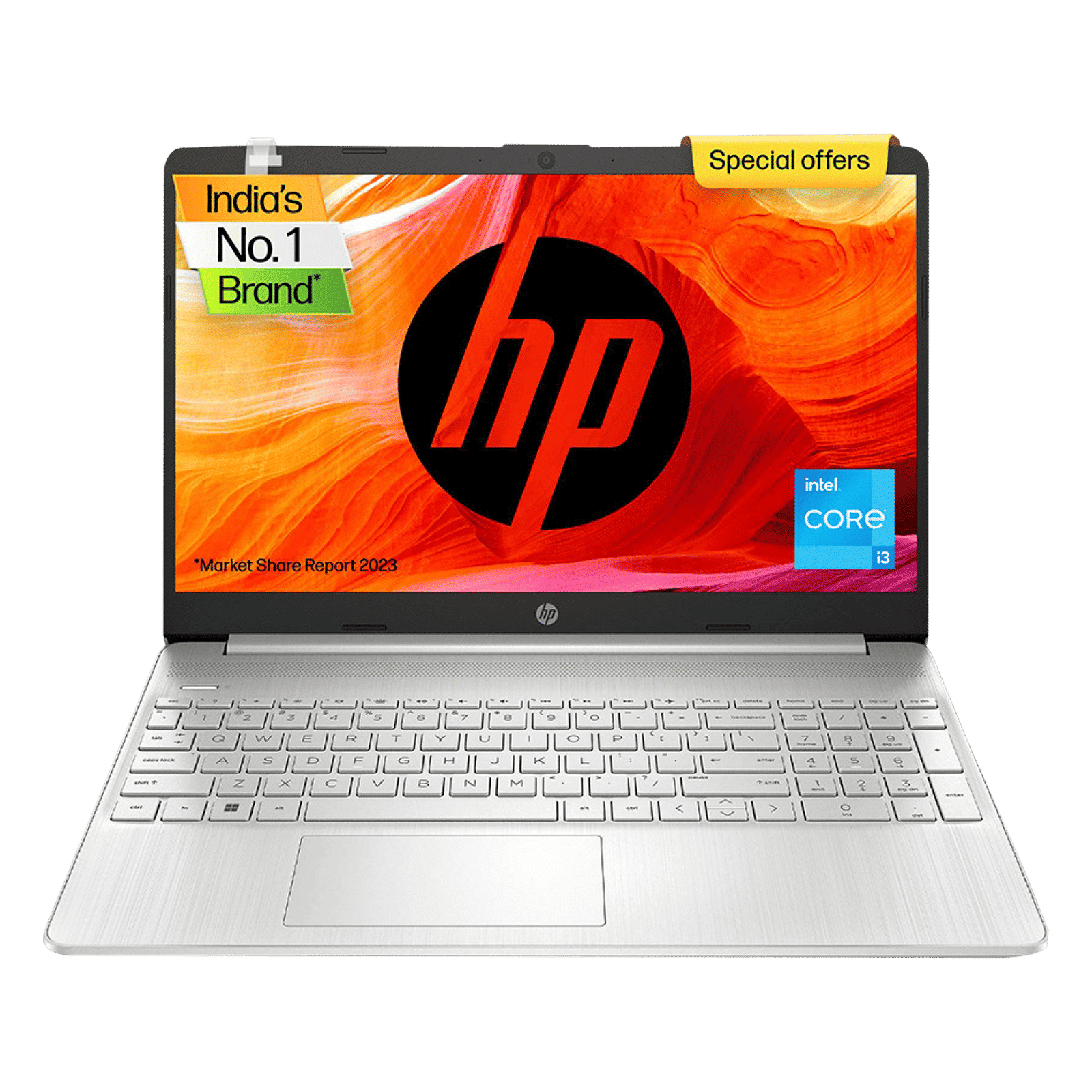 HP 15s-fq5185TU Intel Core i3 12th Gen (15.6 inch, 8GB, 512GB, Windows 11 Home, Intel UHD, FHD Display, Natural Silver, 15S-FQ5185TU)_1