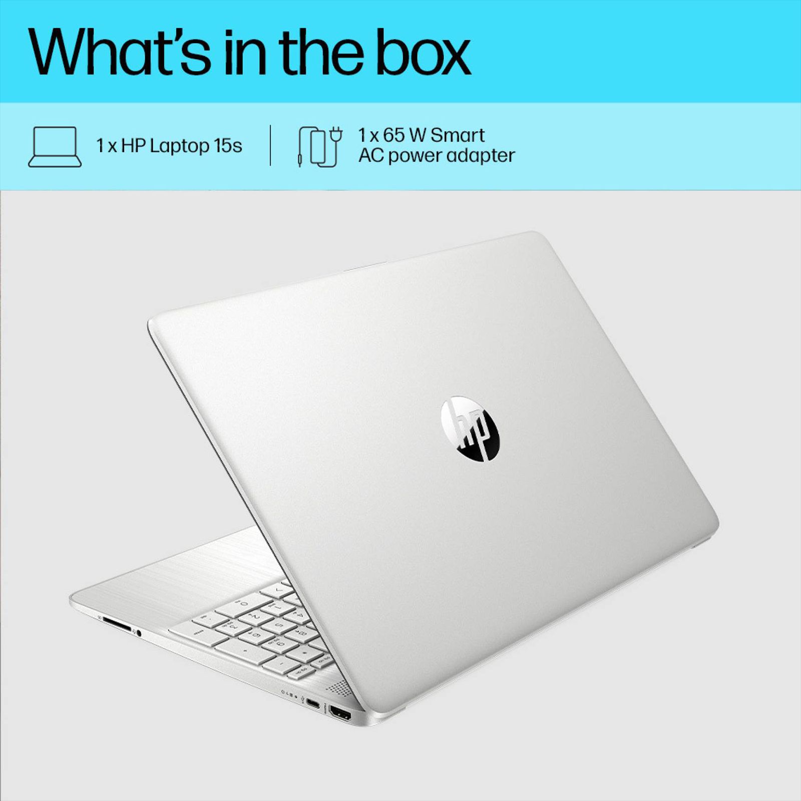 HP 15s-fq5185TU Intel Core i3 12th Gen (15.6 inch, 8GB, 512GB, Windows 11 Home, Intel UHD, FHD Display, Natural Silver, 15S-FQ5185TU)_6