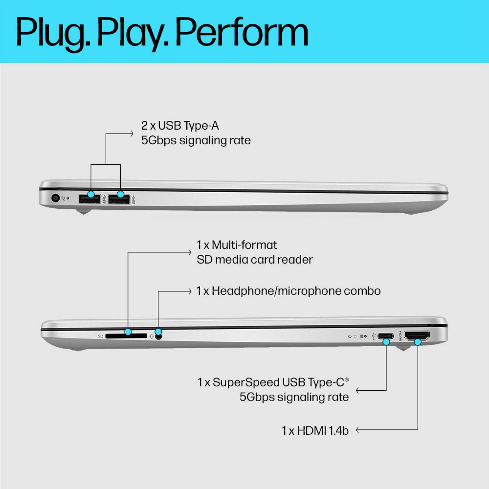 HP 15s-fq5185TU Intel Core i3 12th Gen (15.6 inch, 8GB, 512GB, Windows 11 Home, Intel UHD, FHD Display, Natural Silver, 15S-FQ5185TU)_12