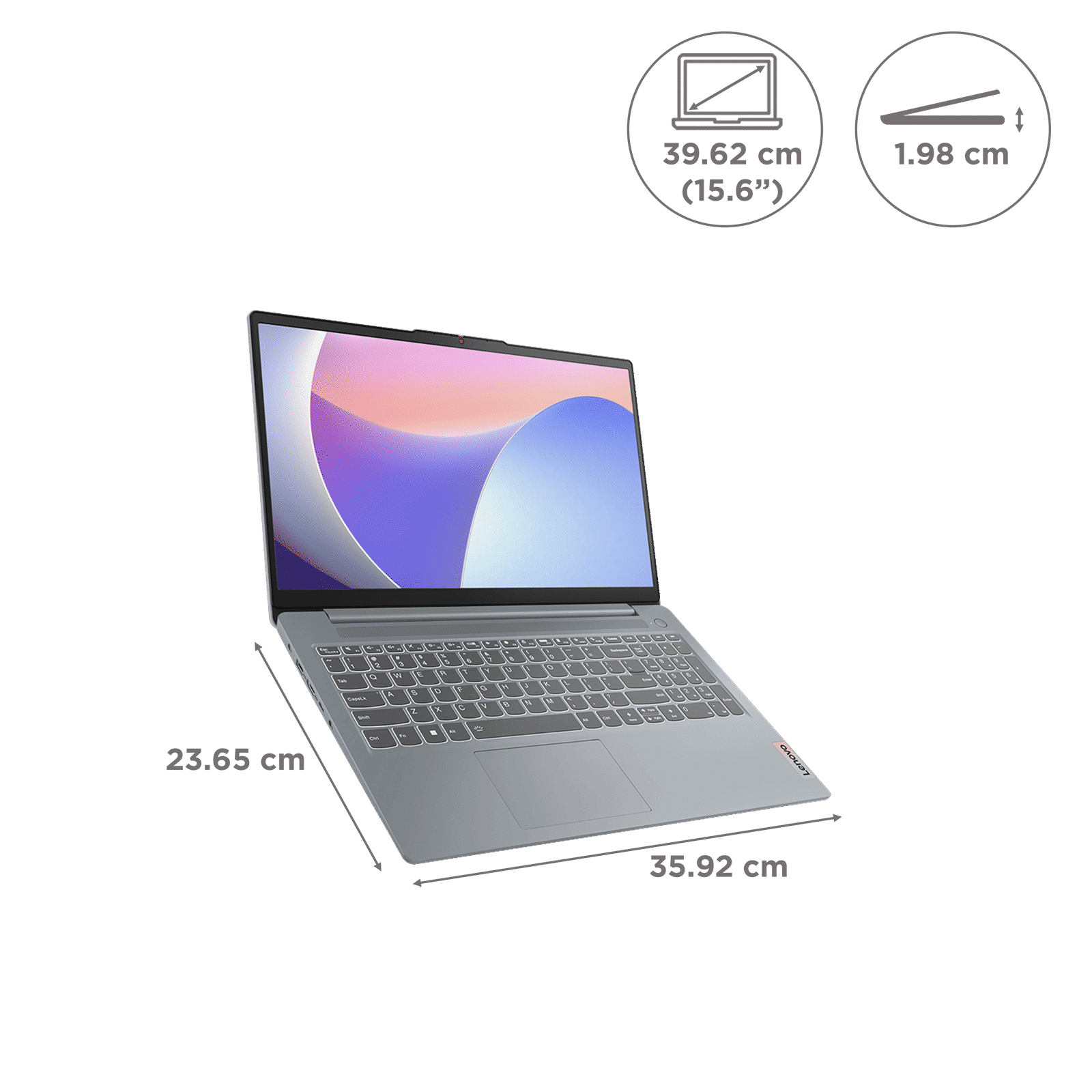 Lenovo Idea Pad 3 15IAU7 Intel Core i3 12th Gen (15.6 inch, 8GB, 256GB, Windows 11, MS Office 2021, Intel UHD, Full HD Display, Grey, 82RK00WXIN)_2