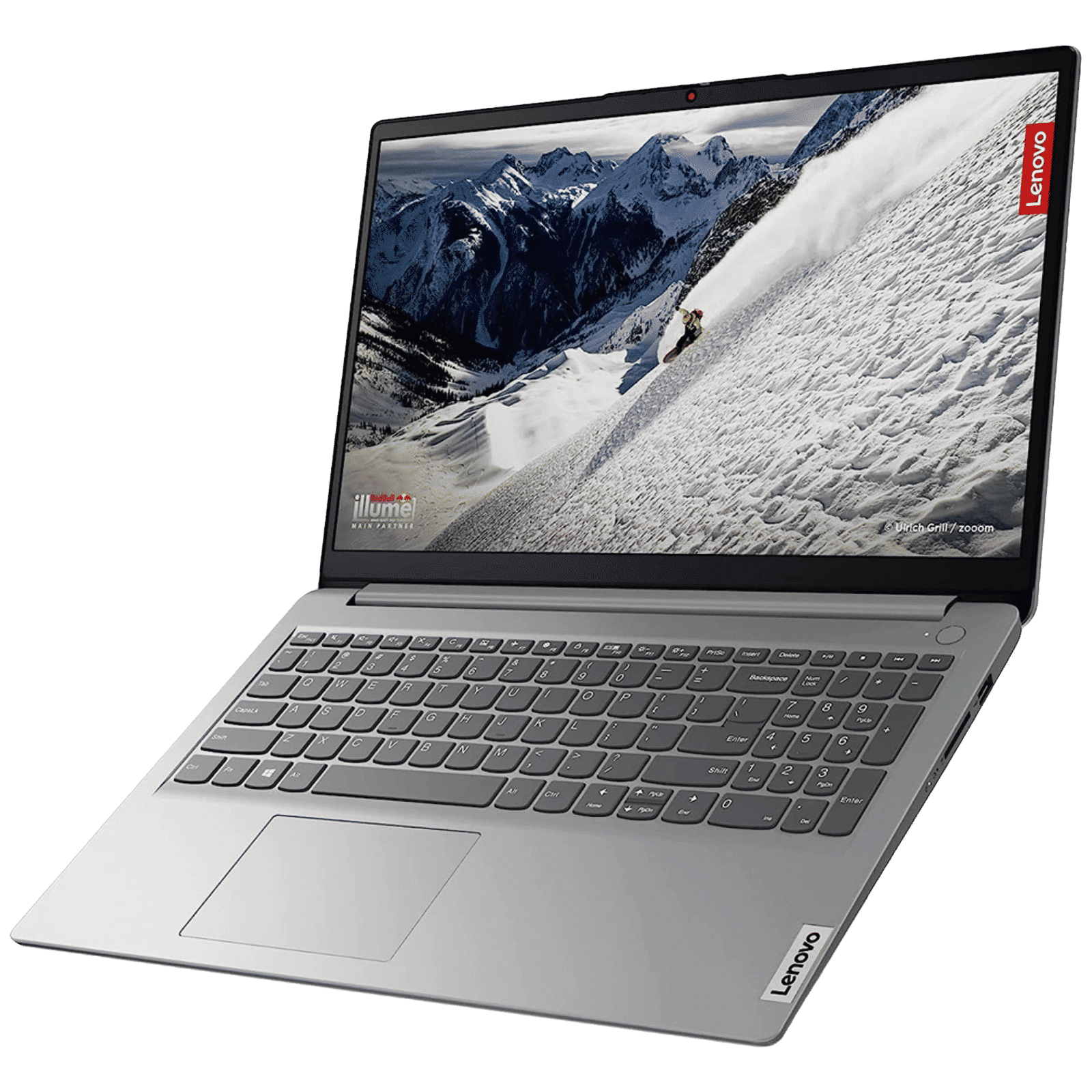 Lenovo IdeaPad 1 15AMN7 AMD Ryen 3 Laptop (8GB, 512GB SSD, Windows 11 Home, 2GB Graphics, 15.6 inch Full HD, MS Office 2021, Cloud Grey, 1.58 KG)_4