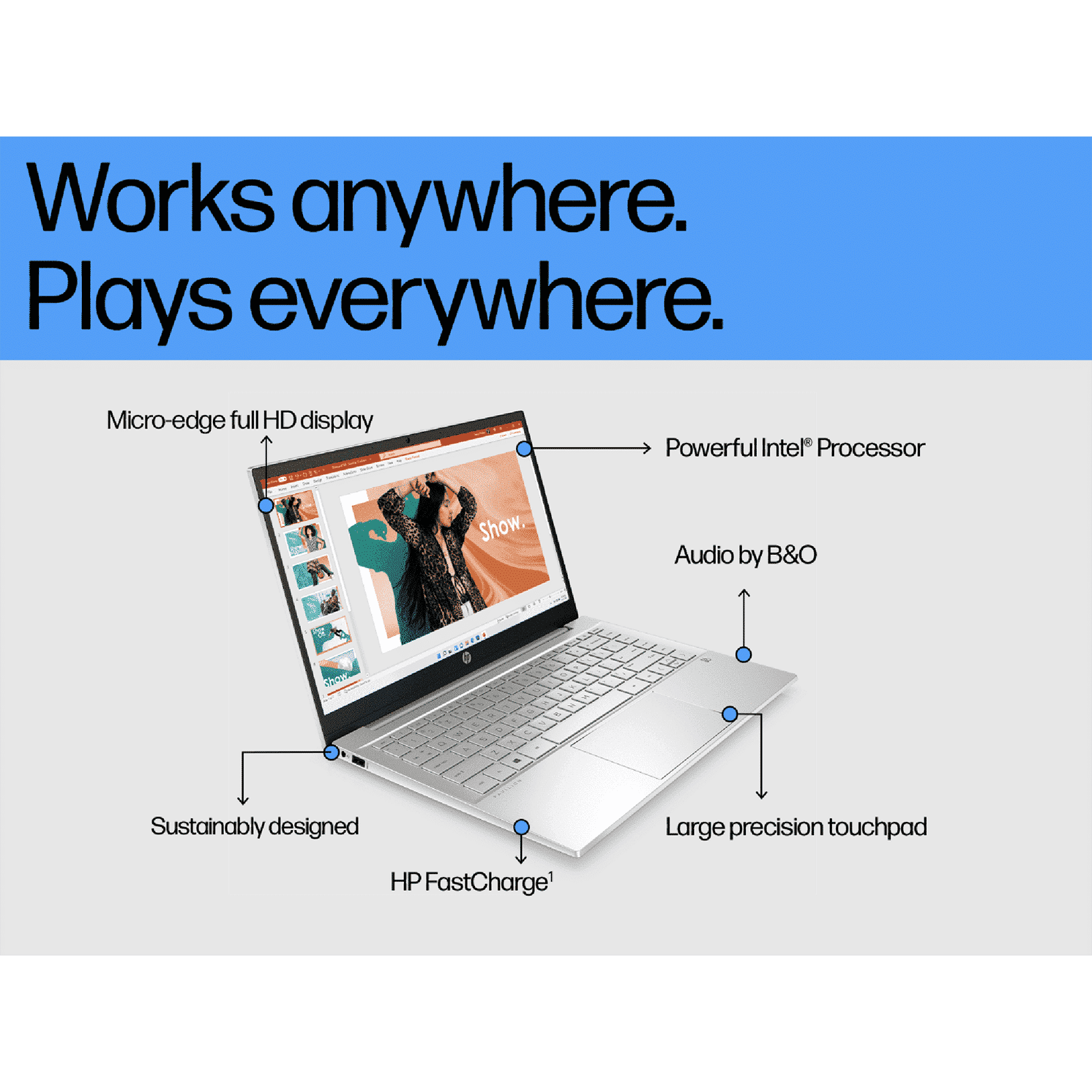 HP Pavilion 14-dv2153TU Intel Core i5 12th Gen (14 inch, 16GB, 1TB, Windows 11 Home, MS Office 2021, Intel Iris Xe, Full HD IPS Display, Natural Silver, 8Y2S3PA)_6