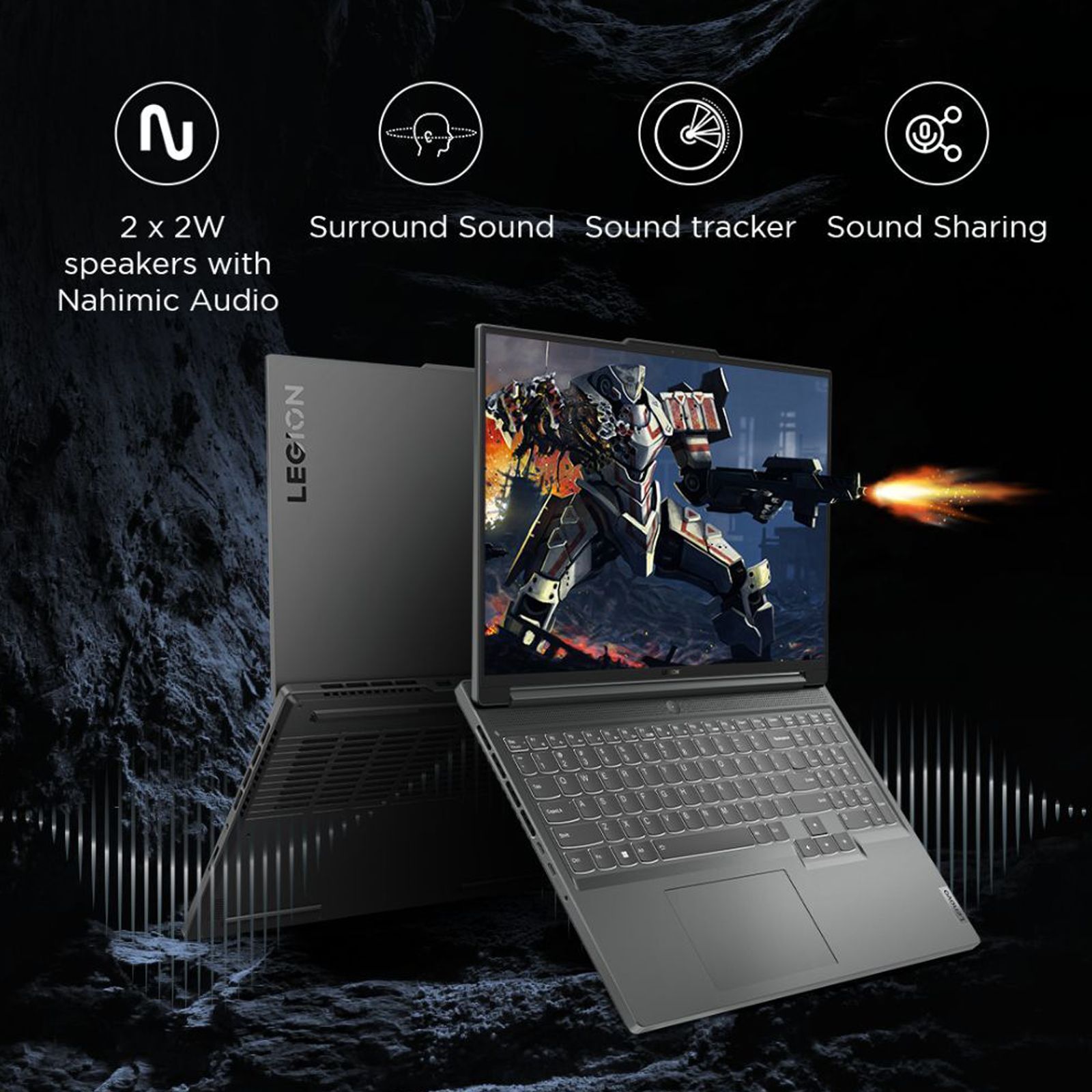 Lenovo Legion Slim 5i Intel Core i7 13th Gen Gaming Laptop (16GB, 1TB SSD, Windows 11 Home, 8GB Graphics, 16 inch 165Hz WQXGA IPS Display, NVIDIA GeForce RTX 4060, MS Office 2021, Storm Grey, 2.4 KG)_17