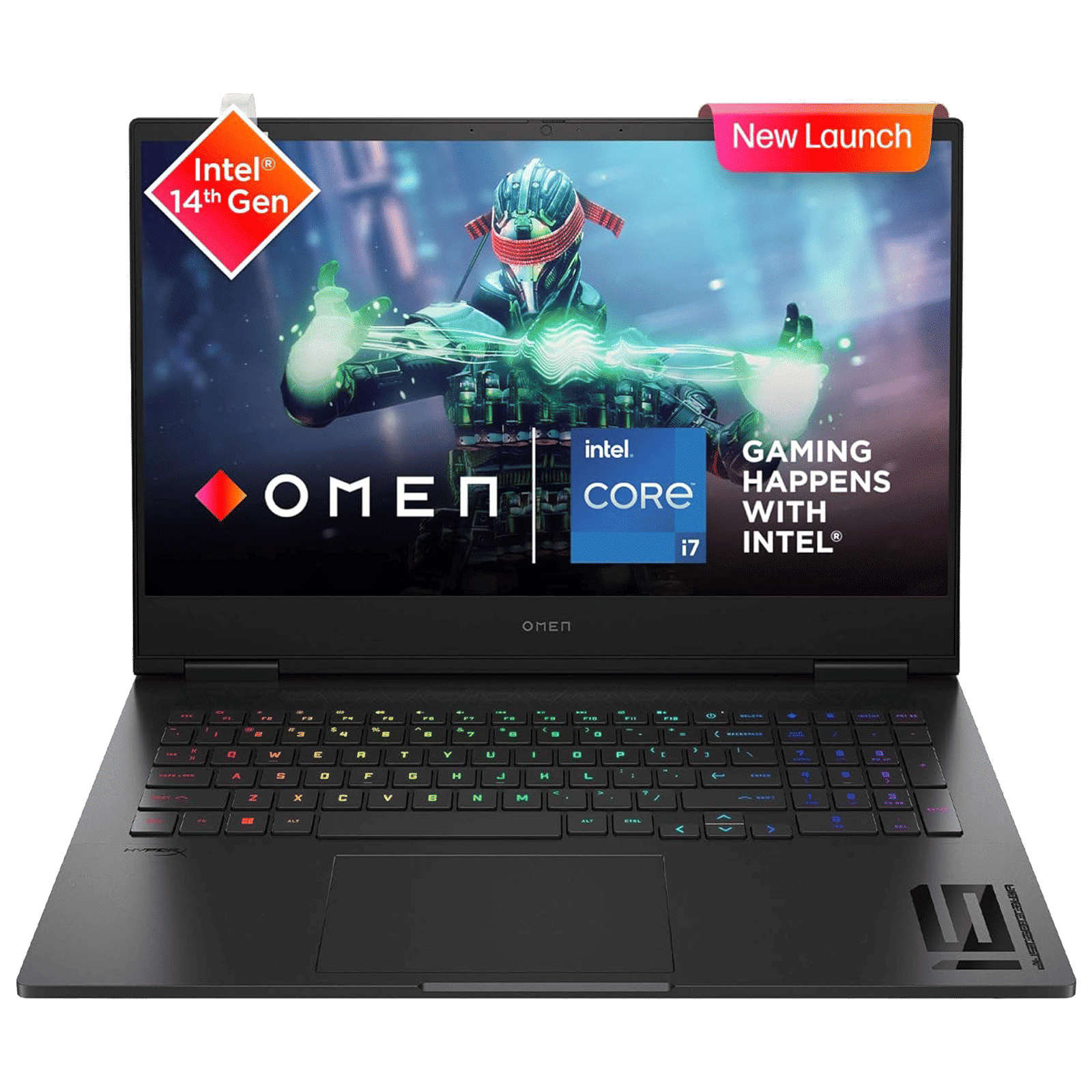 HP Omen WF1025TX Intel Core i7 14th Gen Gaming Laptop (16GB, 1TB SSD, Windows 11 Home, 8GB Graphics, 16.1 inch Full HD IPS Display, MS Office 2021, Shadow Black, 2.32 KG)_1