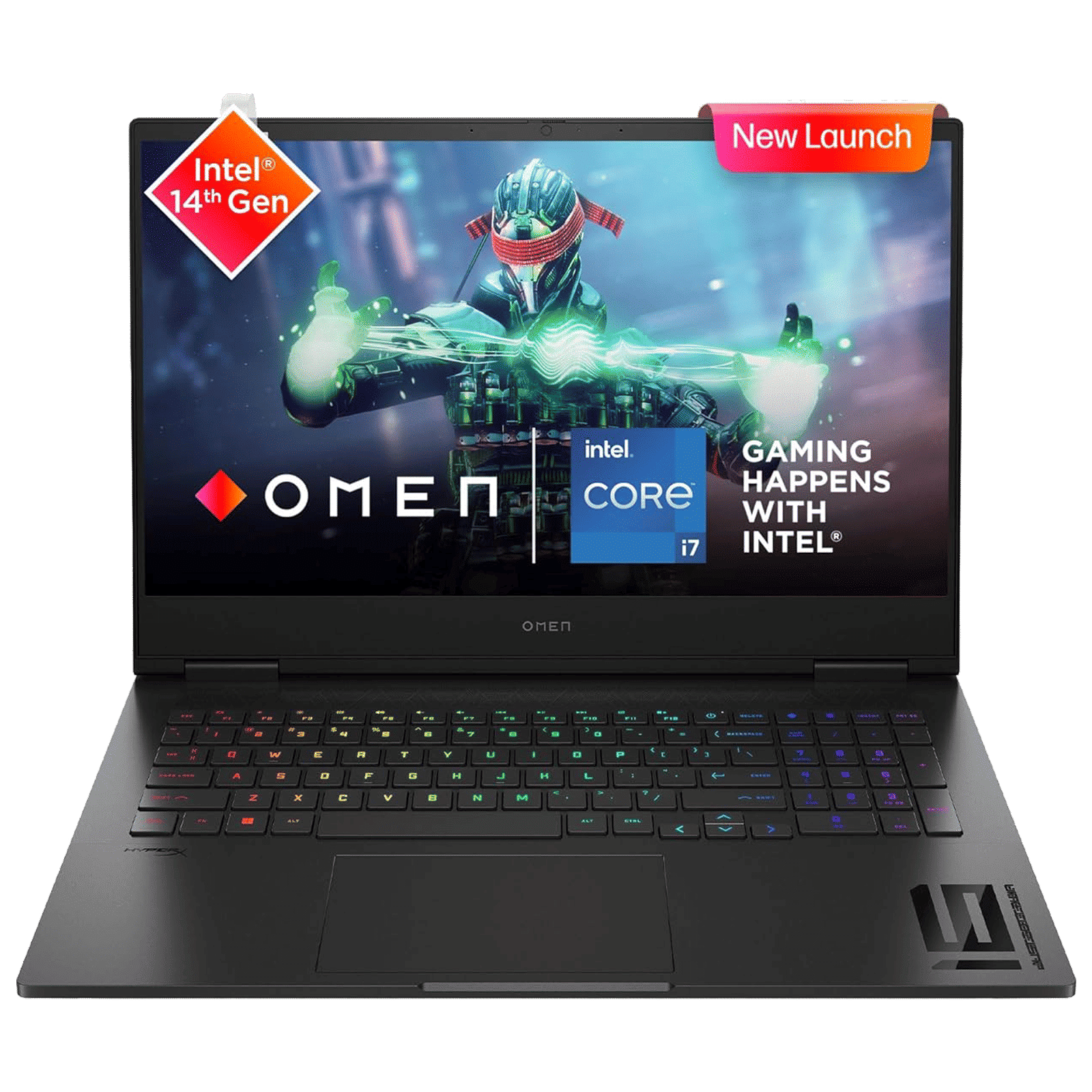 HP Omen WF1026TX Intel Core i7 14th Gen Gaming Laptop (16GB, 1TB SSD, Windows 11 Home, 8GB Graphics, 16.1 inch Full HD IPS Display, MS Office 2021, Shadow Black, 2.32 KG)_1
