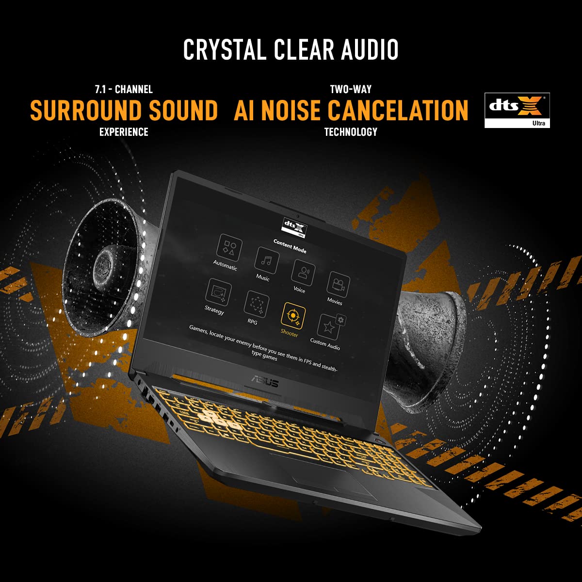 ASUS TUF Gaming F15 Intel Core i7 11th Gen Gaming Laptop (16GB, 512GB SSD, Windows 11 Home, 4GB Graphics, 15.6 inch 144 Hz Full HD IPS Display, NVIDIA GeForce RTX 3050 Ti, Graphite Black, 2.3 KG)_10