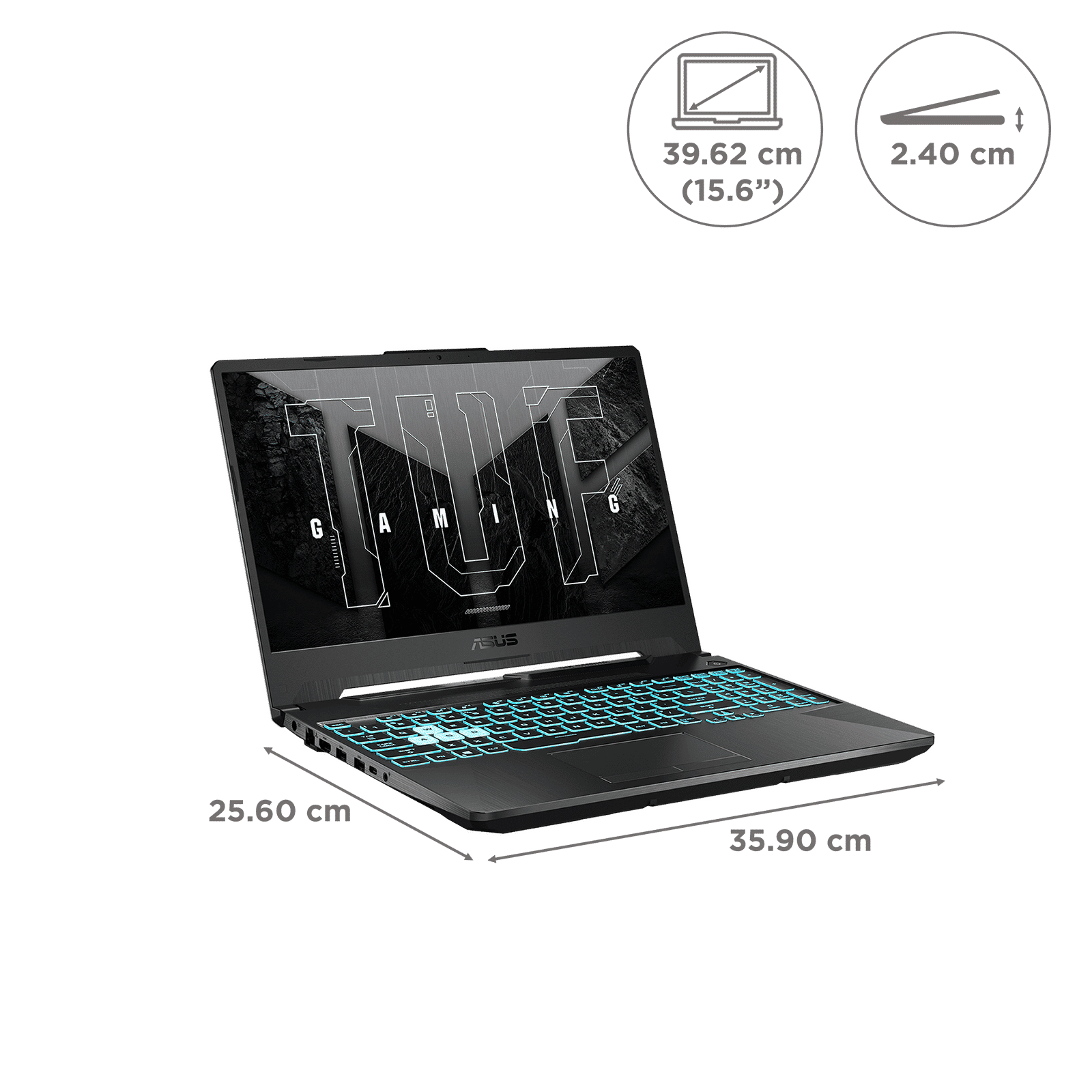 ASUS TUF Gaming F15 Intel Core i7 11th Gen Gaming Laptop (16GB, 512GB SSD, Windows 11 Home, 4GB Graphics, 15.6 inch 144 Hz Full HD IPS Display, NVIDIA GeForce RTX 3050 Ti, Graphite Black, 2.3 KG)_2