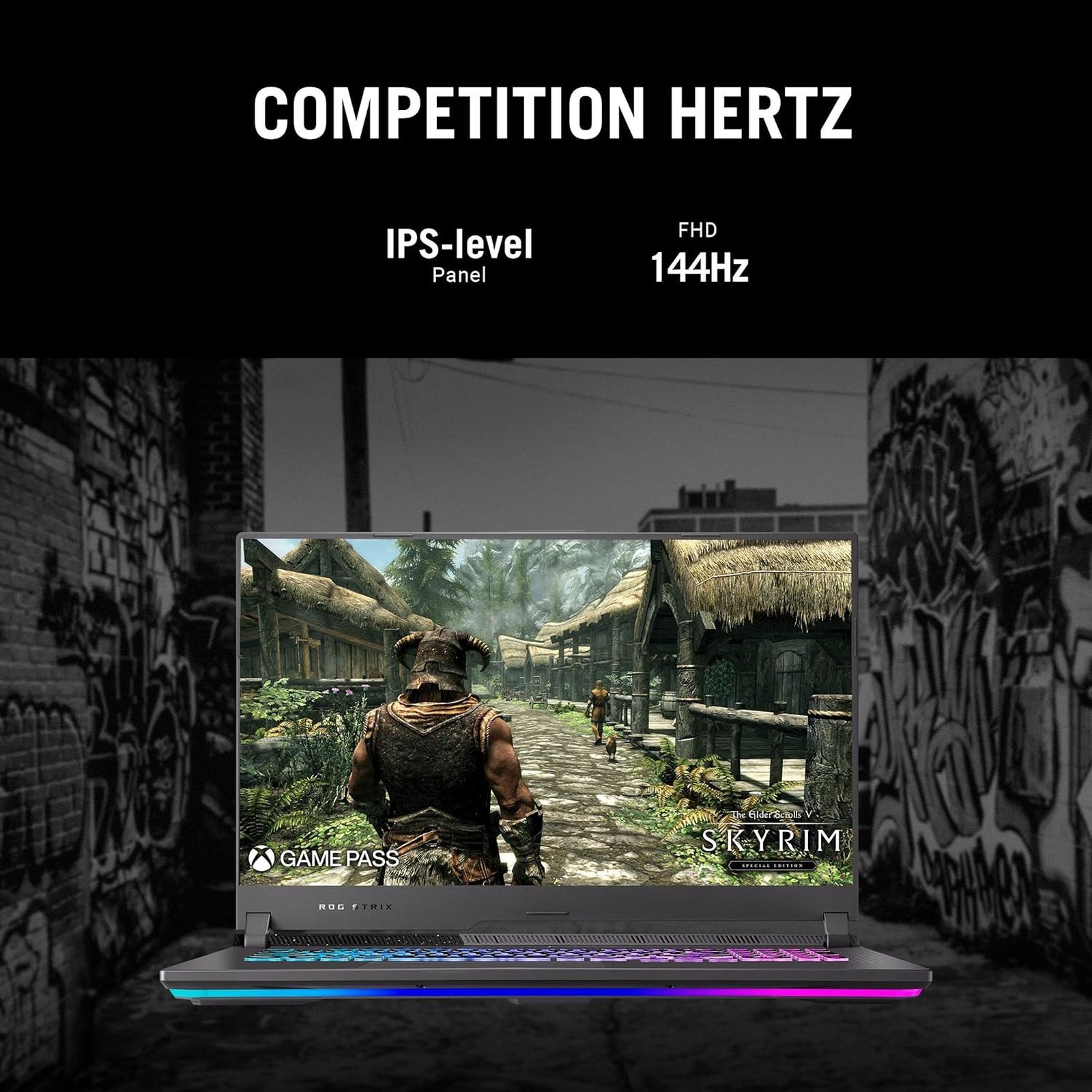 ASUS ROG Strix G17 G713RC-HX109WS AMD Ryzen 7 6th Gen Gaming Laptop (16GB, 512GB SSD, Windows 11 Home, 4GB Graphics, 17.3 inch 144 Hz Full HD IPS Display, NVIDIA GeForce RTX 3050, MS Office Home and Student, Eclipse Gray, 2.5 KG)_19