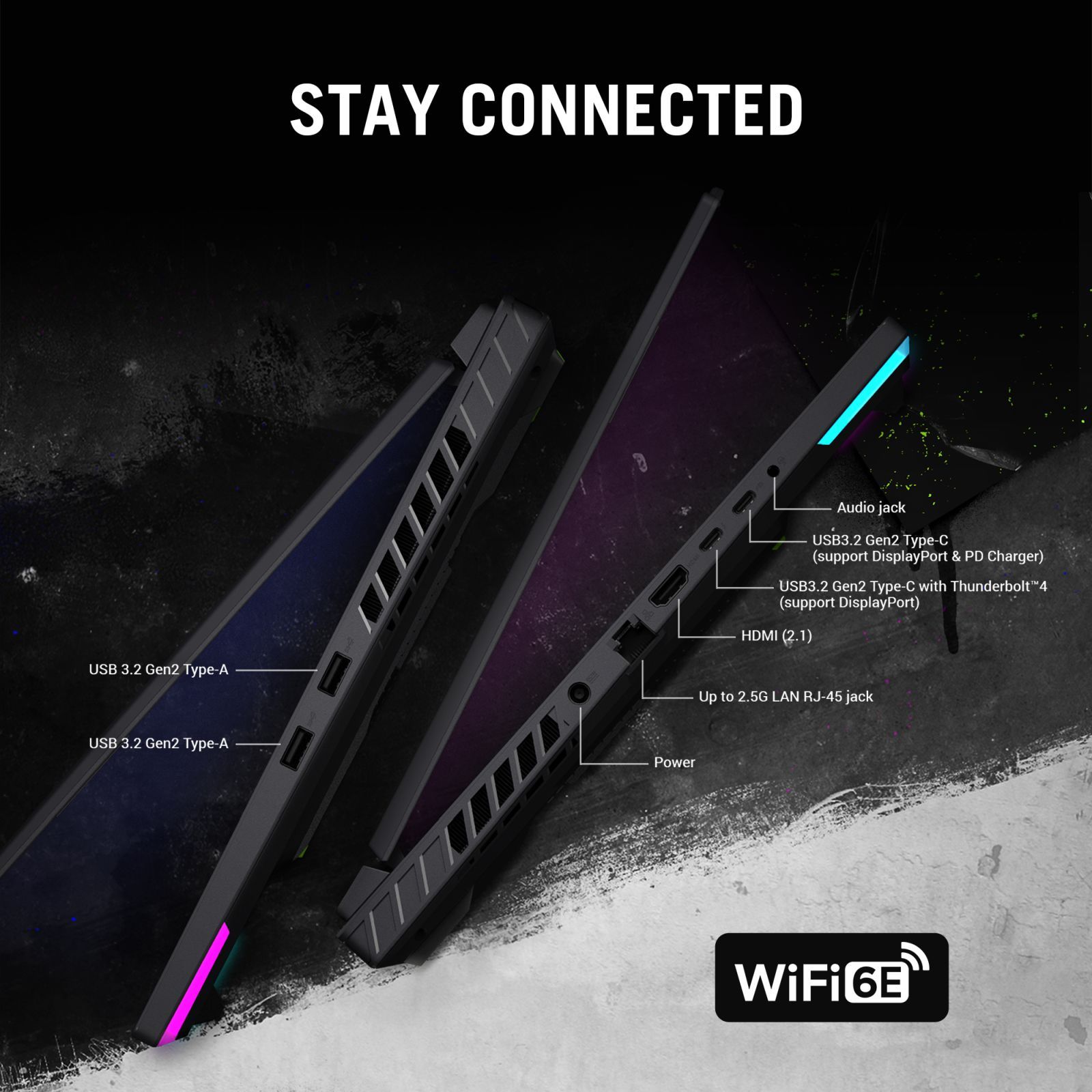 ASUS ROG Strix G16 Intel Core i5 13th Gen Gaming Laptop (16GB, 1TB SSD, Windows 11 Home, 6GB Graphics, 16 inch 165 Hz Full HD Plus IPS Display, NVIDIA GeForce RTX 3050, MS Office 2021, Eclipse Gray, 2.5 KG)_7