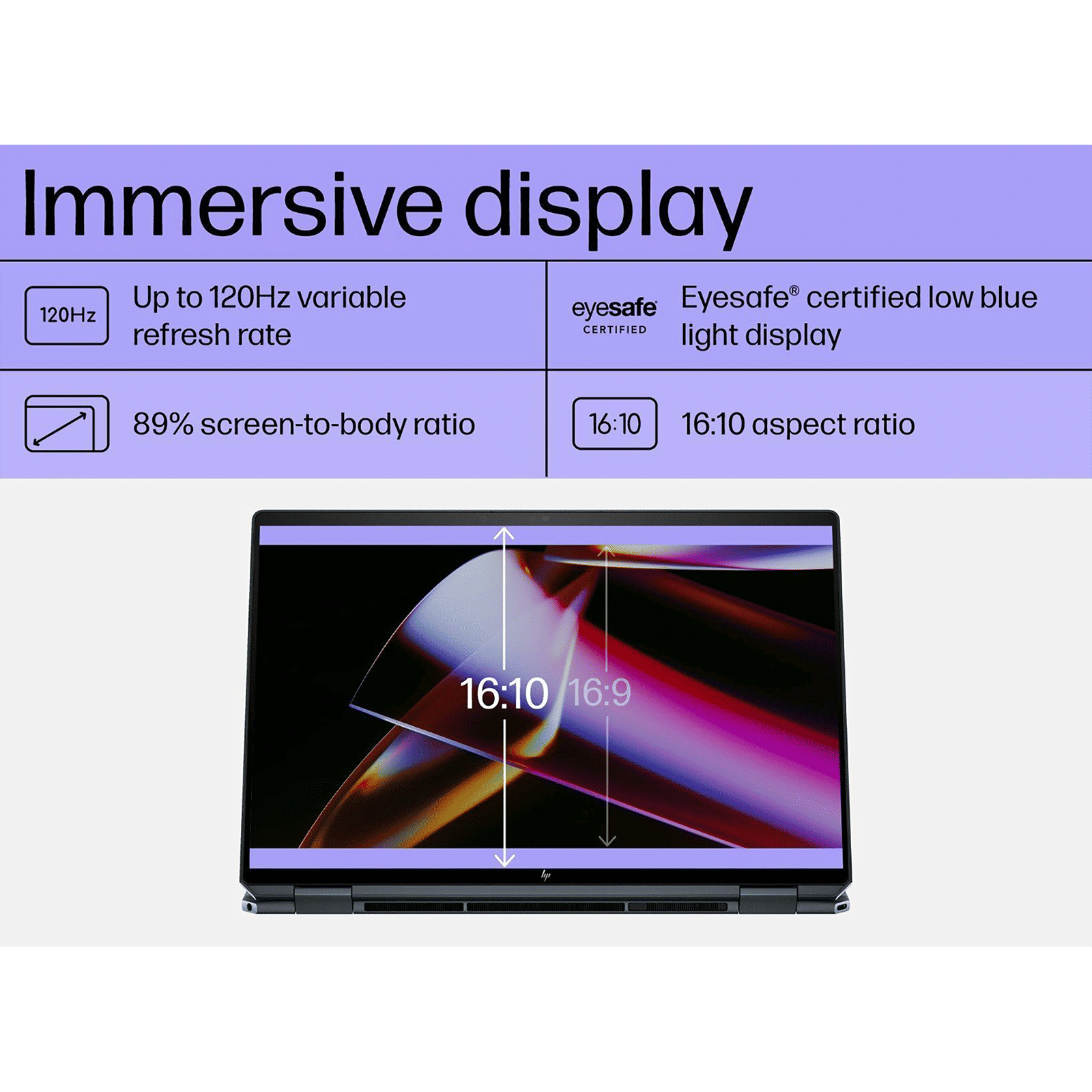 HP Spectre 16 x360 16 aa0664TX Intel Core Ultra 7 Touchscreen 2-in-1 Laptop (32GB, 1TB SSD, Windows 11 Home, 6GB Graphics, 16 inch OLED Display, Space Blue Aluminum, 1.95 KG)_9
