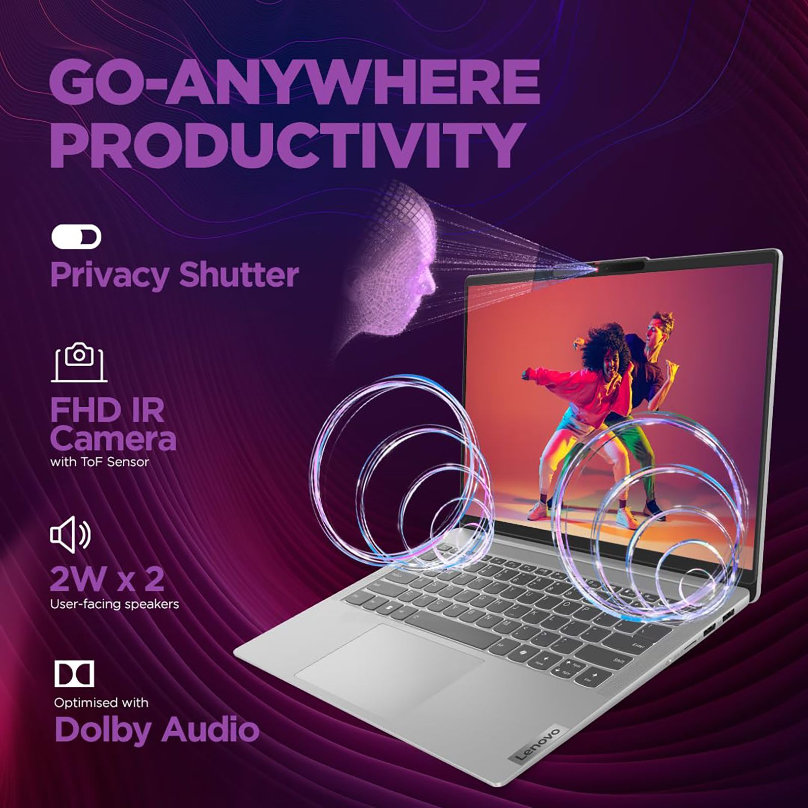 Lenovo IdeaPad Slim 5 14IMH9 Intel Core Ultra 5 Thin & Light Laptop (16GB, 1TB SSD, Windows 11 Home, 14 inch OLED Display, MS Office Home & Student 2021, Cloud Grey, 1.48 KG)_13