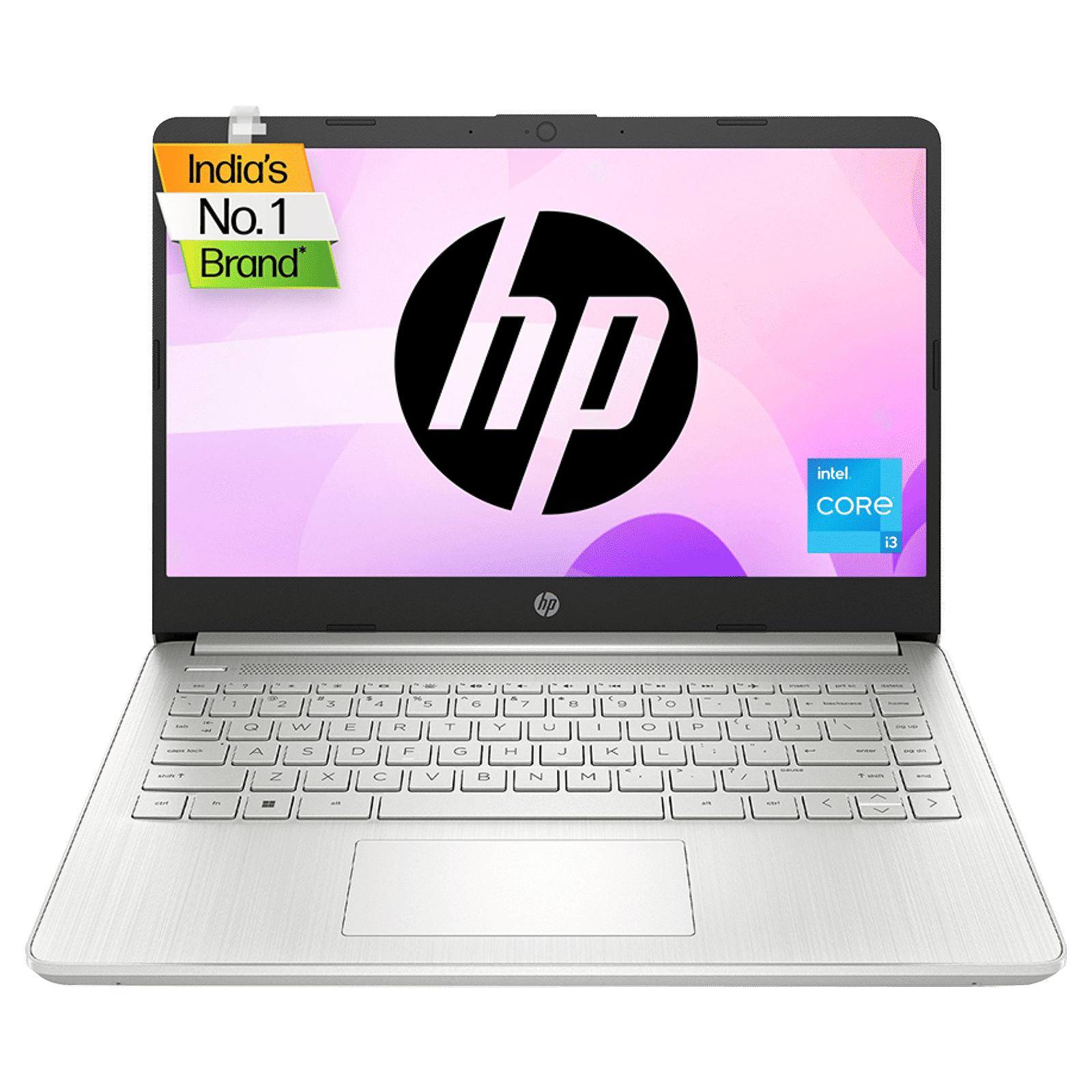 HP 14s-dq5138tu Intel Core i3 12th Gen Laptop (8GB, 512GB SSD, Windows 11 Home, 14 inch Full HD IPS Display, MS Office 2021, Natural Silver, 1.46 KG)_1