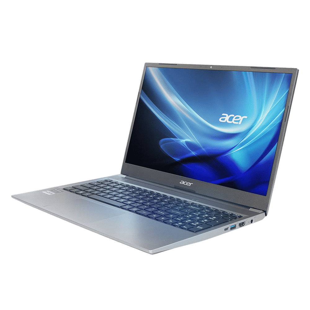 acer AL1541 AMD Ryzen3 Laptop (8GB, 512GB SSD, Windows 11 Home, 15.6 inch Full HD LCD Display, Steel Gray, 1.59 KG)_4