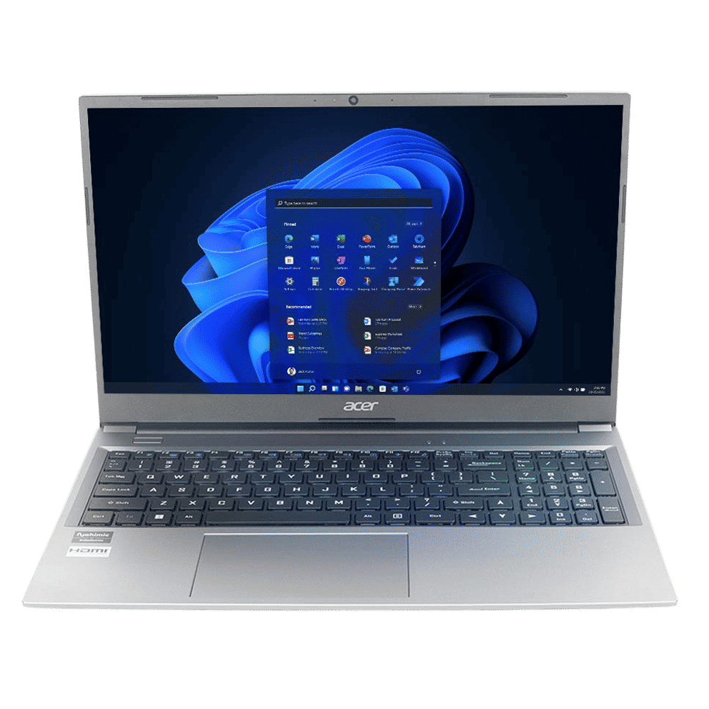 acer AL1541 AMD Ryzen3 Laptop (8GB, 512GB SSD, Windows 11 Home, 15.6 inch Full HD LCD Display, Steel Gray, 1.59 KG)_9