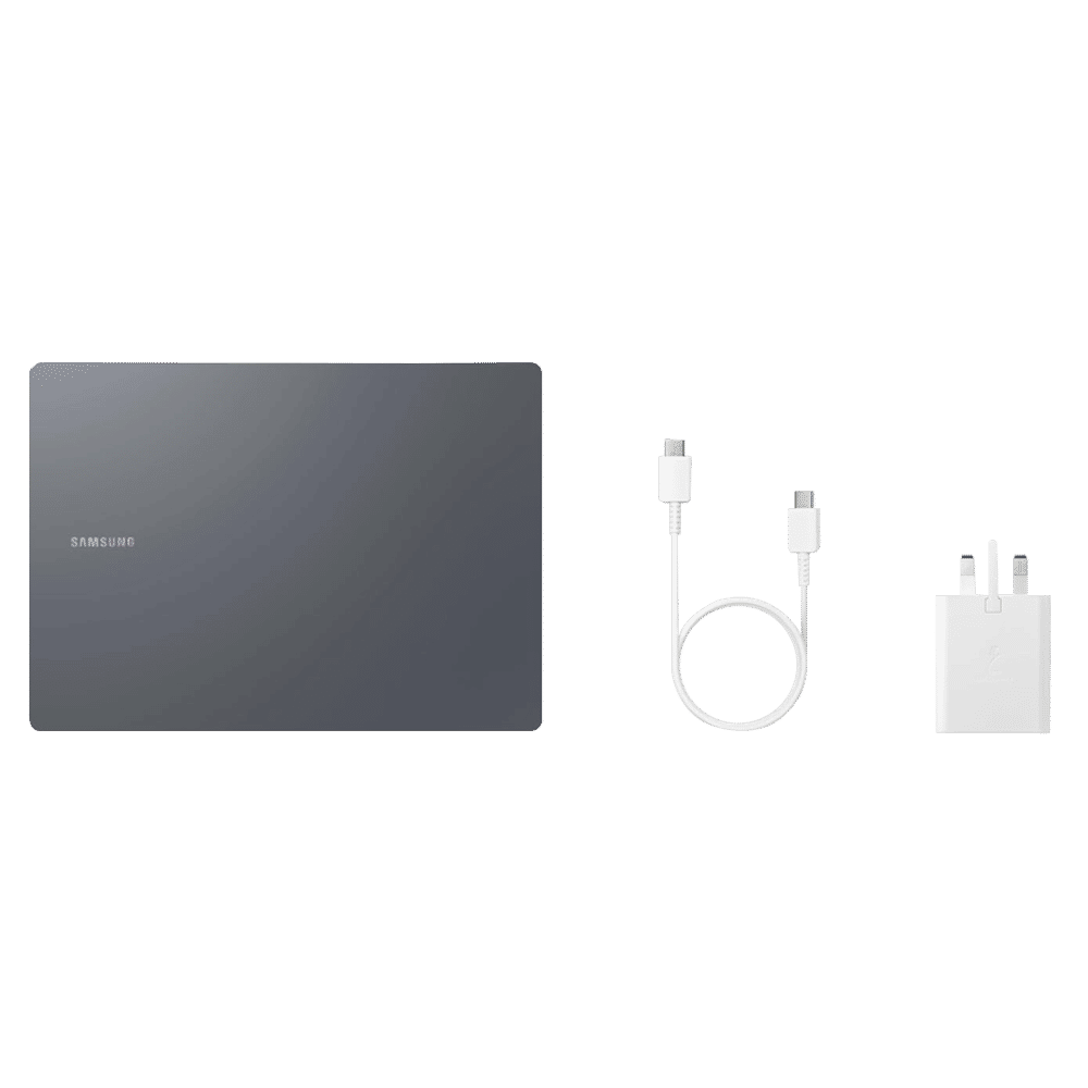 SAMSUNG Galaxy Book 4 Pro Intel Core Ultra 5 Touchscreen Thin and Lightweight Laptop (16GB, 512GB SSD, Windows 11 Home, 14 inch WQXGA Plus AMOLED Display, MS Office 2021, Moonstone Gray, 1.23 KG)_8