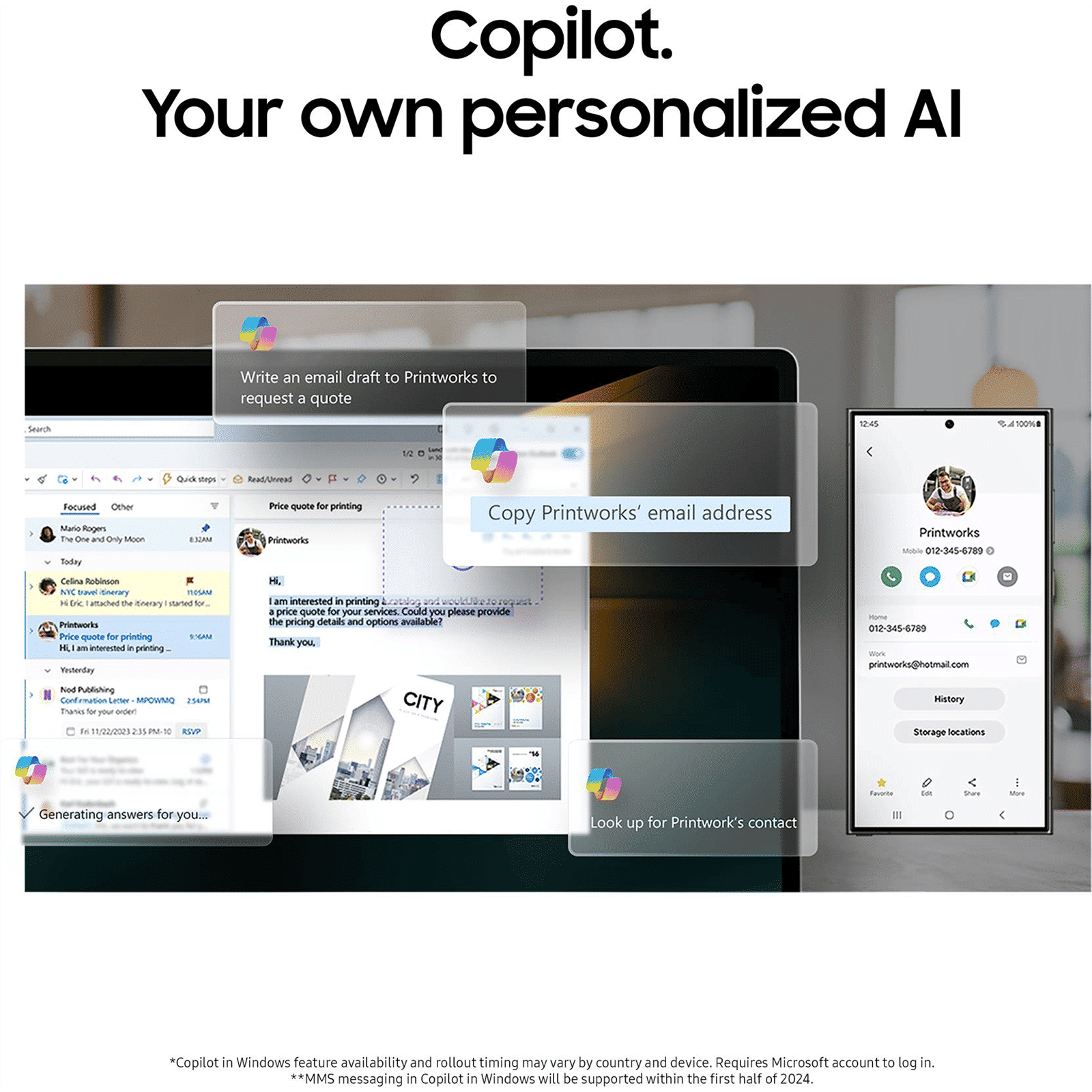 SAMSUNG Galaxy Book4 Pro Intel Core Ultra 7 Touchscreen Thin & Light Laptop (16GB, 512GB SSD, Windows 11 Home, 16 inch 60 Hz WQXGA Plus AMOLED Display, MS Office 2021, Moonstone Gray, 1.56 KG)_15