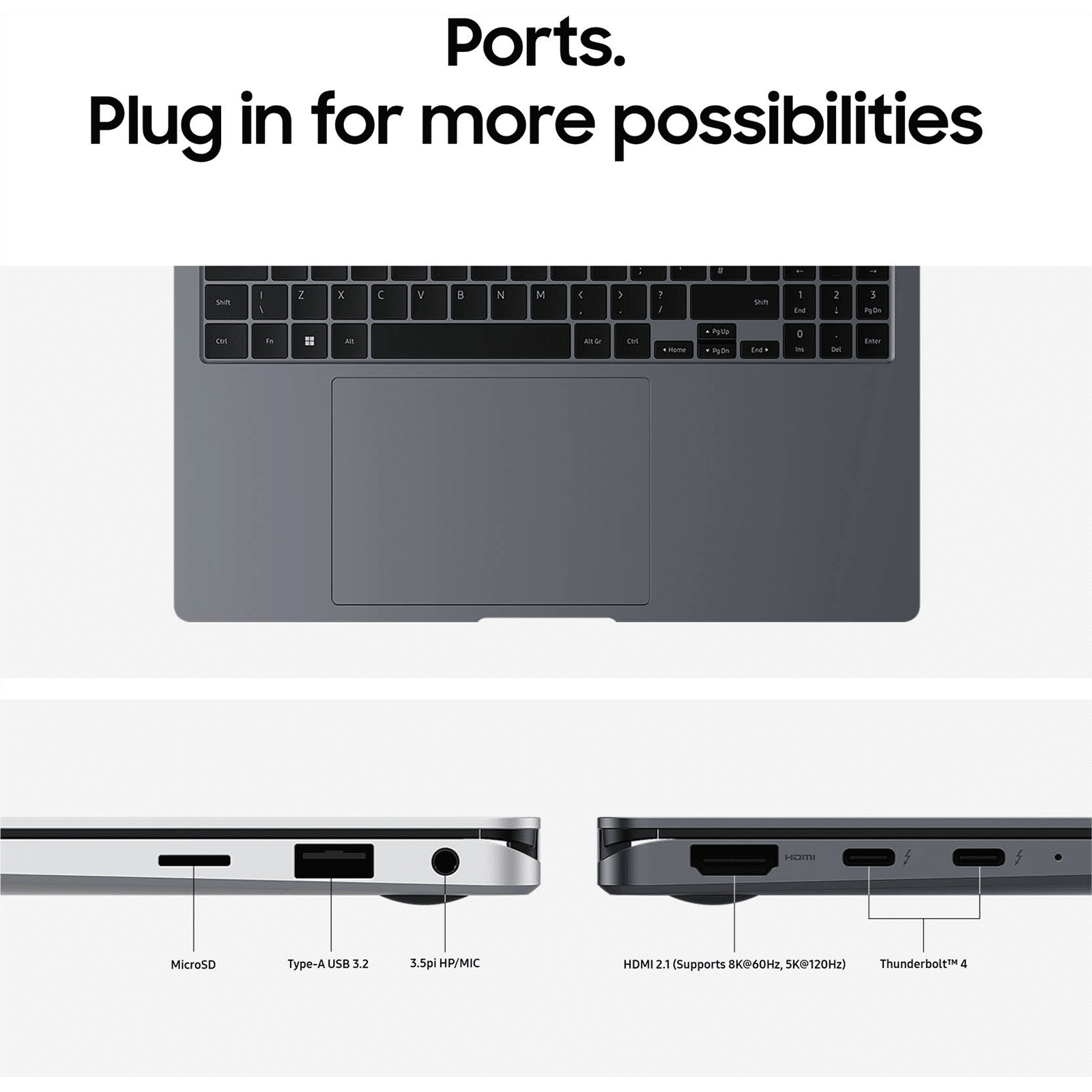 SAMSUNG Galaxy Book4 Pro 360 Intel Core Ultra 7 Touchscreen 2-in-1 Laptop (16GB, 1TB SSD, Windows 11 Home, 16 inch WQXGA Plus AMOLED Display, MS Office 2021, Moonstone Gray, 1.66 KG)_17