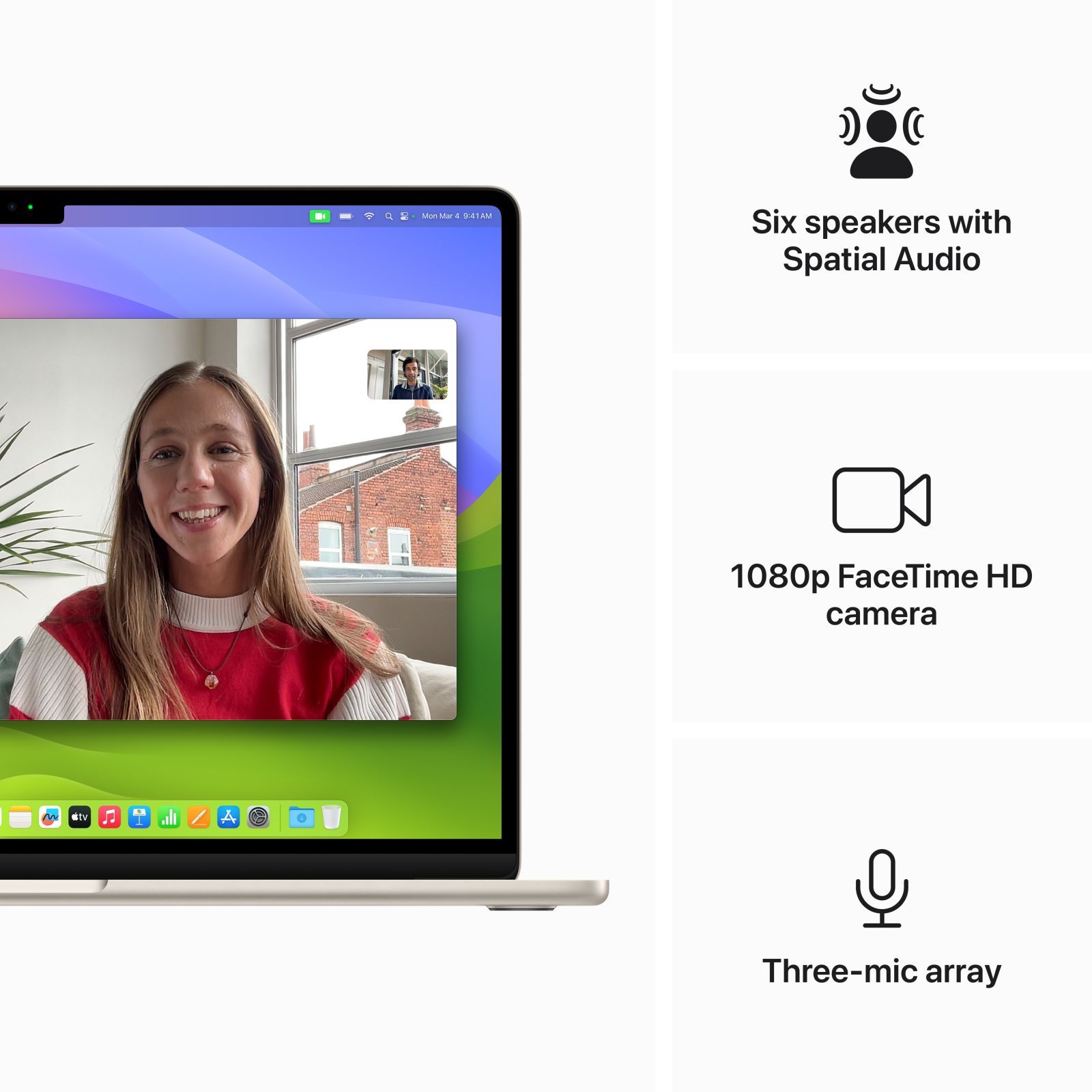 Apple MacBook Air 2024 (15.3 inch, M3, 8GB, 256GB, macOS Sequoia, Starlight)_9