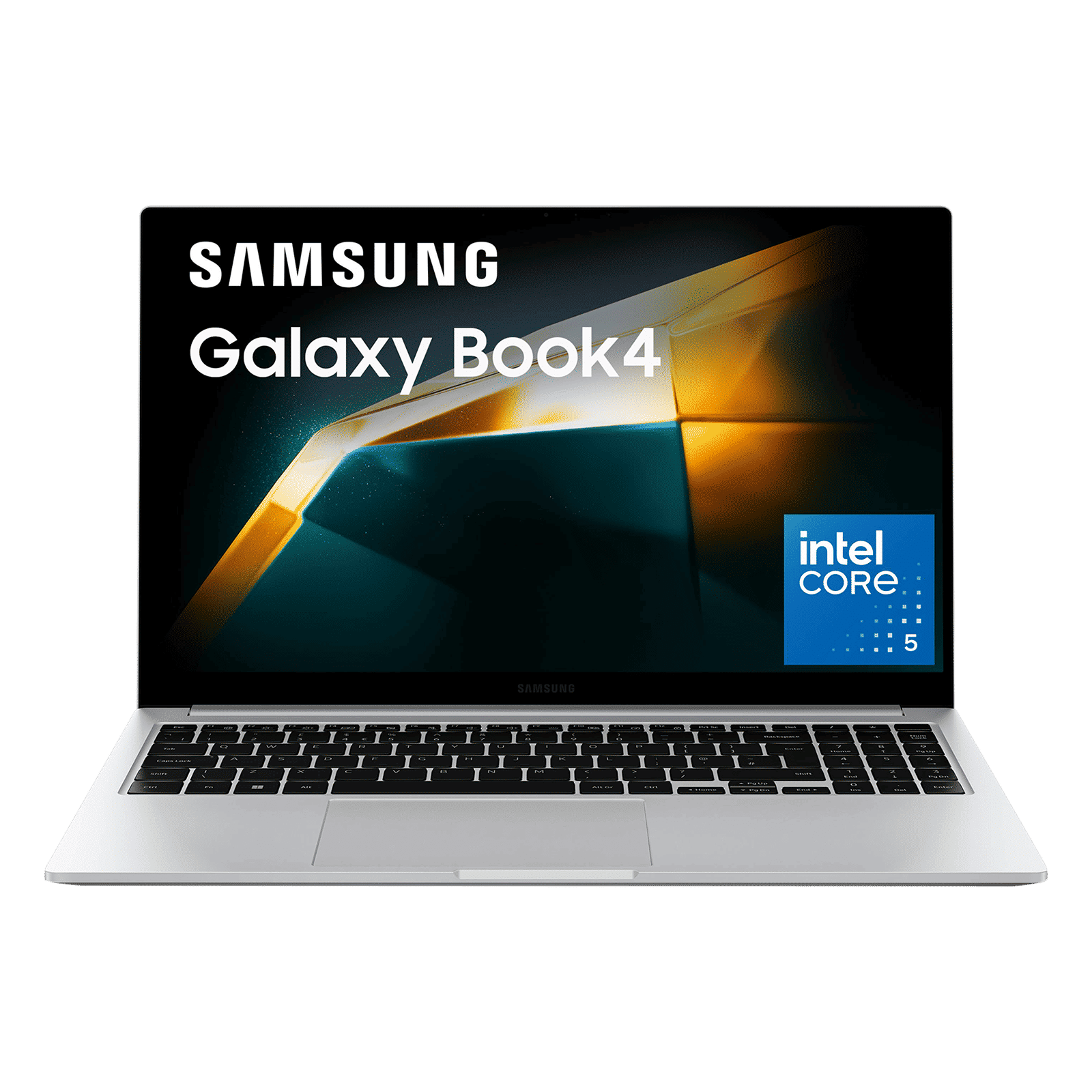SAMSUNG Galaxy Book4 Intel Core 5 Thin and Light Laptop (16GB, 512GB SSD, Windows 11 Home, 15.6 inch Full HD LED Display, MS Office, SIlver, 1.55 KG)_1