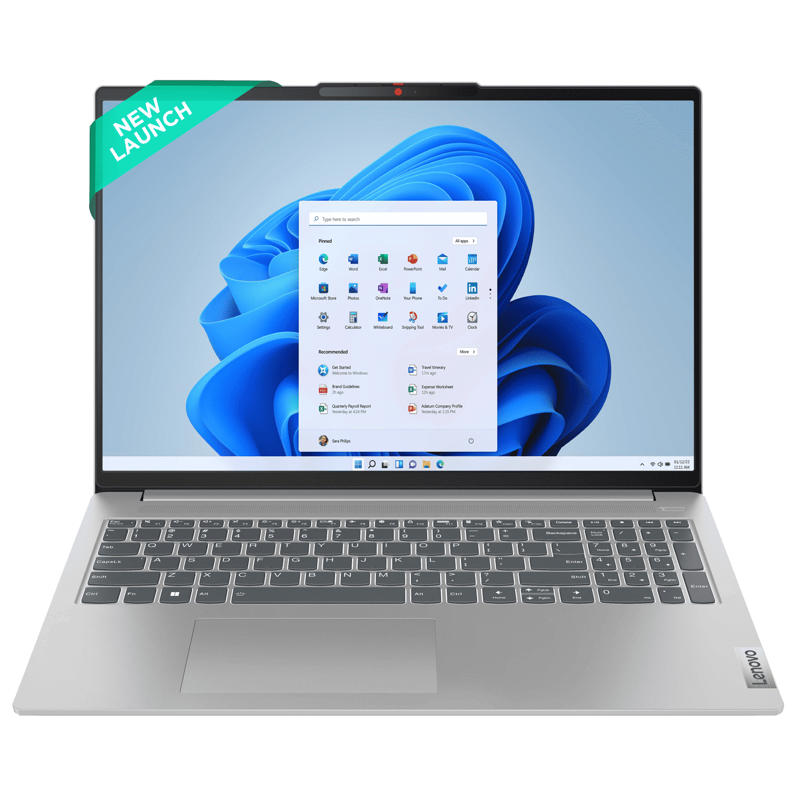 Lenovo Slim 5 Intel Core i5 13th Gen (16 inch, 16GB, 1TB, Windows, MS Office 2021, Intel Iris Xe, Full HD Display, Cloud Grey, 82XF007CIND)