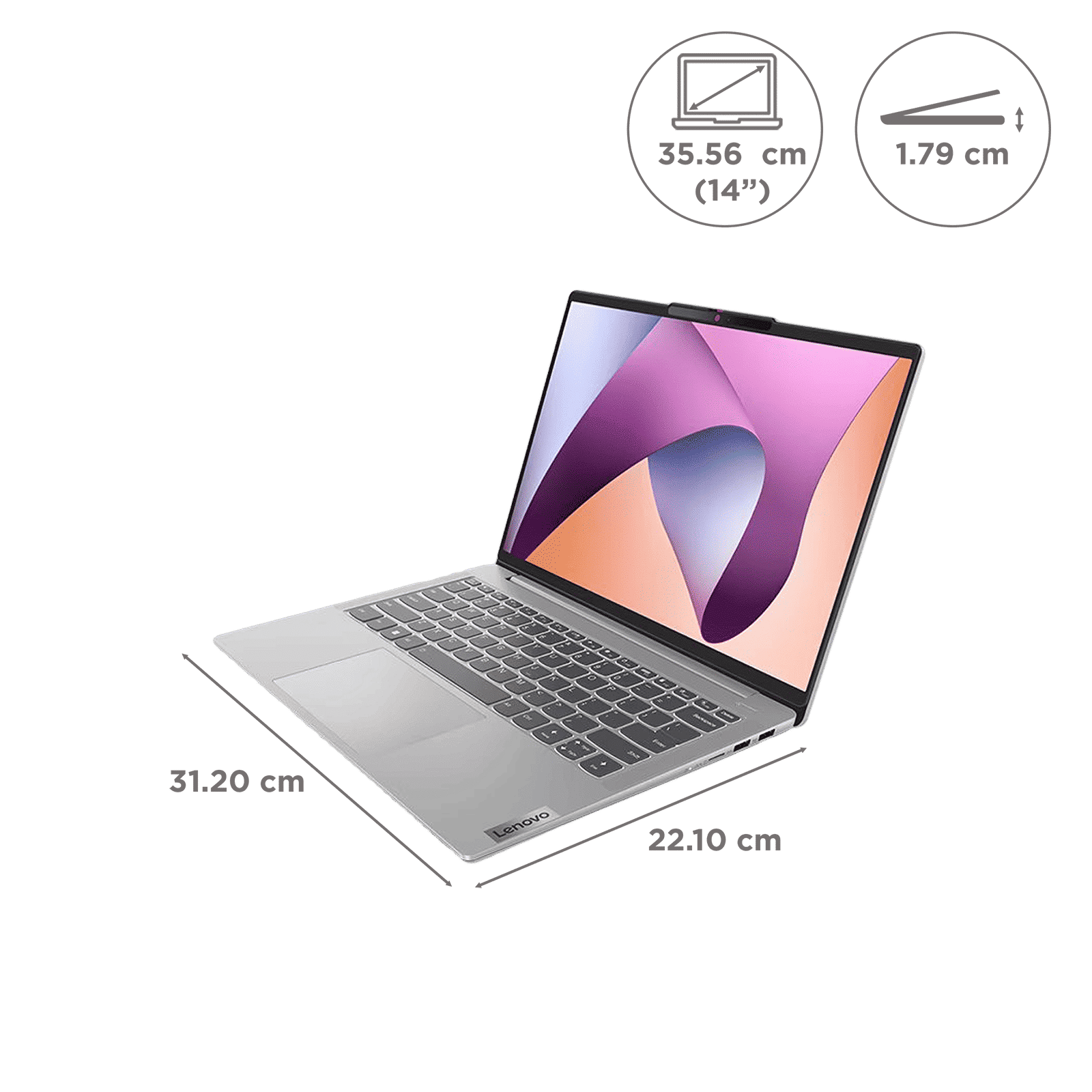 Lenovo IdeaPad Slim 5 14IAH8 Intel Core i5 12th Gen Laptop (16GB, 1TB SSD, Windows 11 Home, 14 inch WUXGA IPS Display, MS Office 2021, Cloud Grey, 83BF0045IND) Lenovo IdeaPad Slim 5 14IAH8 Intel Core i5 12th Gen Laptop (16GB, 1TB SSD, Windows 11 Home, 14 inch WUXGA IPS Display, MS Office 2021, Cloud Grey, 83BF0045IND)_2