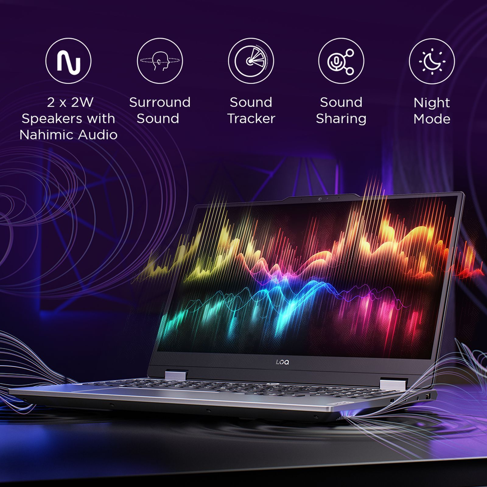 Lenovo LOQ 15IRX9 Intel Core i7 13th Gen Gaming Laptop (16GB, 512GB SSD, Windows 11 Home, 6GB Graphics, 15.6 inch 144 Hz Full HD IPS Display, NVIDIA GeForce RTX 3050, MS Office Home & Student 2021, Luna Grey, 2.38 KG)_14