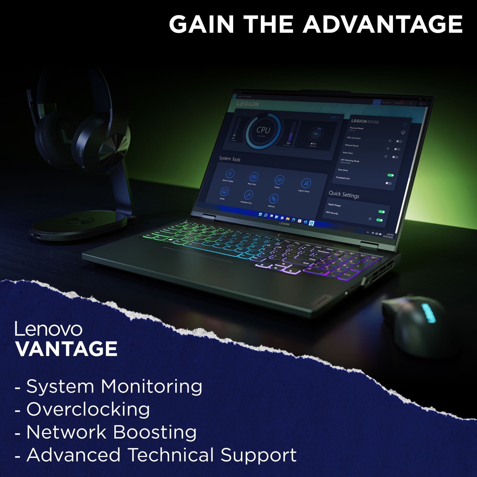 Lenovo Legion Pro 5i 16IRX9 Intel Core i7 14th Gen Gaming Laptop (16GB, 1TB SSD, Windows 11 Home, 8GB Graphics, 16 inch 240 Hz WQXGA IPS Display, NVIDIA GeForce RTX 4060, MS Office Home & Student 2021, Onyx Grey, 2.5 KG)_7