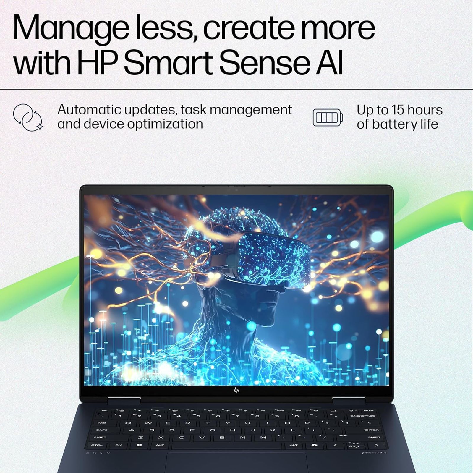 HP Envy x360 14 fc0100TU Intel Core Ultra 7 Touchscreen 2-in-1 Laptop (32GB, 1TB SSD, Windows 11 Home, 14 inch OLED Display, MS Office 2021, Atmospheric Blue, 1.39 KG)_15