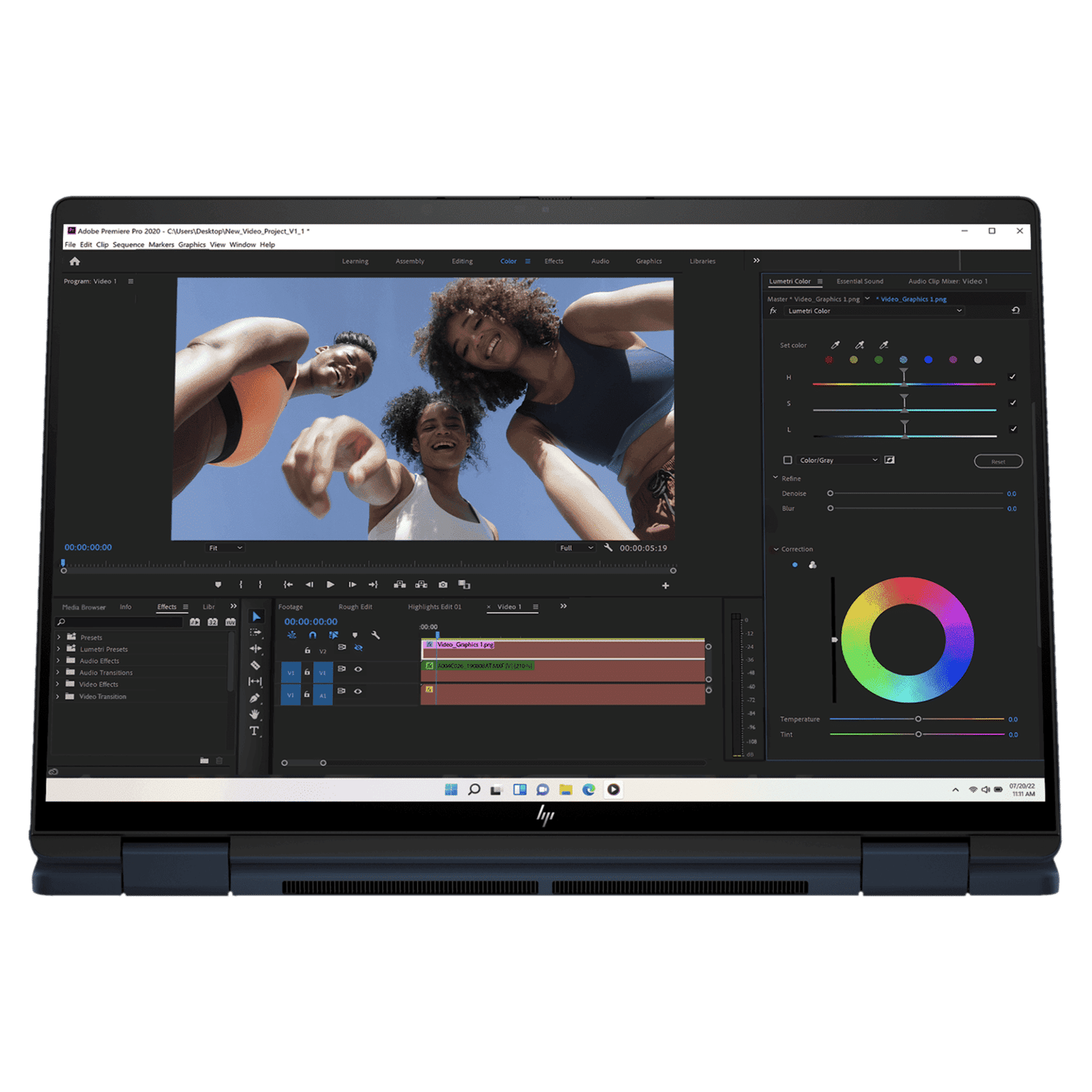 HP Envy x360 14 fc0100TU Intel Core Ultra 7 Touchscreen 2-in-1 Laptop (32GB, 1TB SSD, Windows 11 Home, 14 inch OLED Display, MS Office 2021, Atmospheric Blue, 1.39 KG)_5