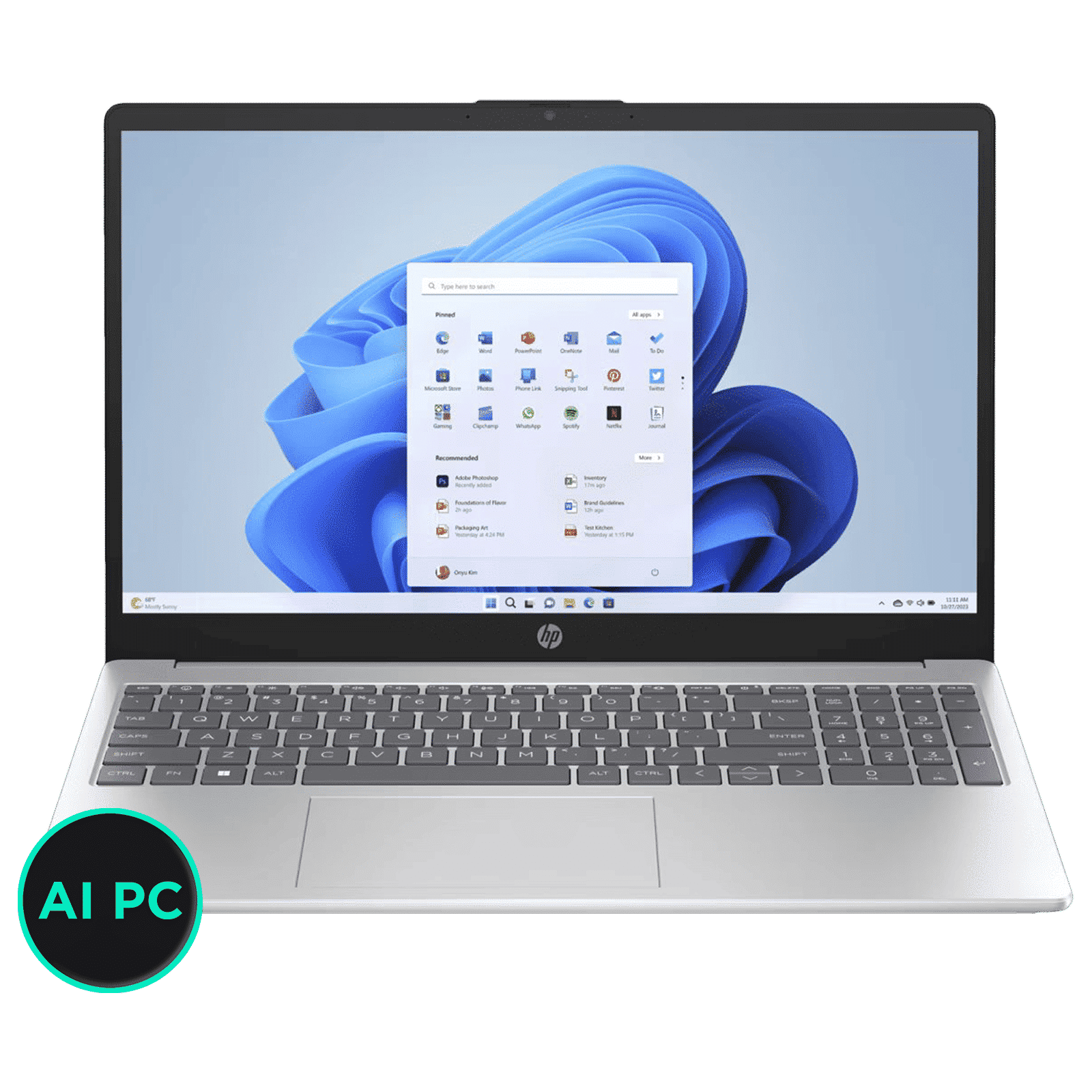 HP FD1099TU Intel Core Ultra 5 Thin and Light Laptop (16GB, 512GB SSD, Windows 11 Home, 15.6 inch Full HD Display, MS Office 2021, Natural Silver, 1.69 KG) HP FD1099TU Intel Core Ultra 5 Thin and Light Laptop (16GB, 512GB SSD, Windows 11 Home, 15.6 inch Full HD Display, MS Office 2021, Natural Silver, 1.69 KG)_1