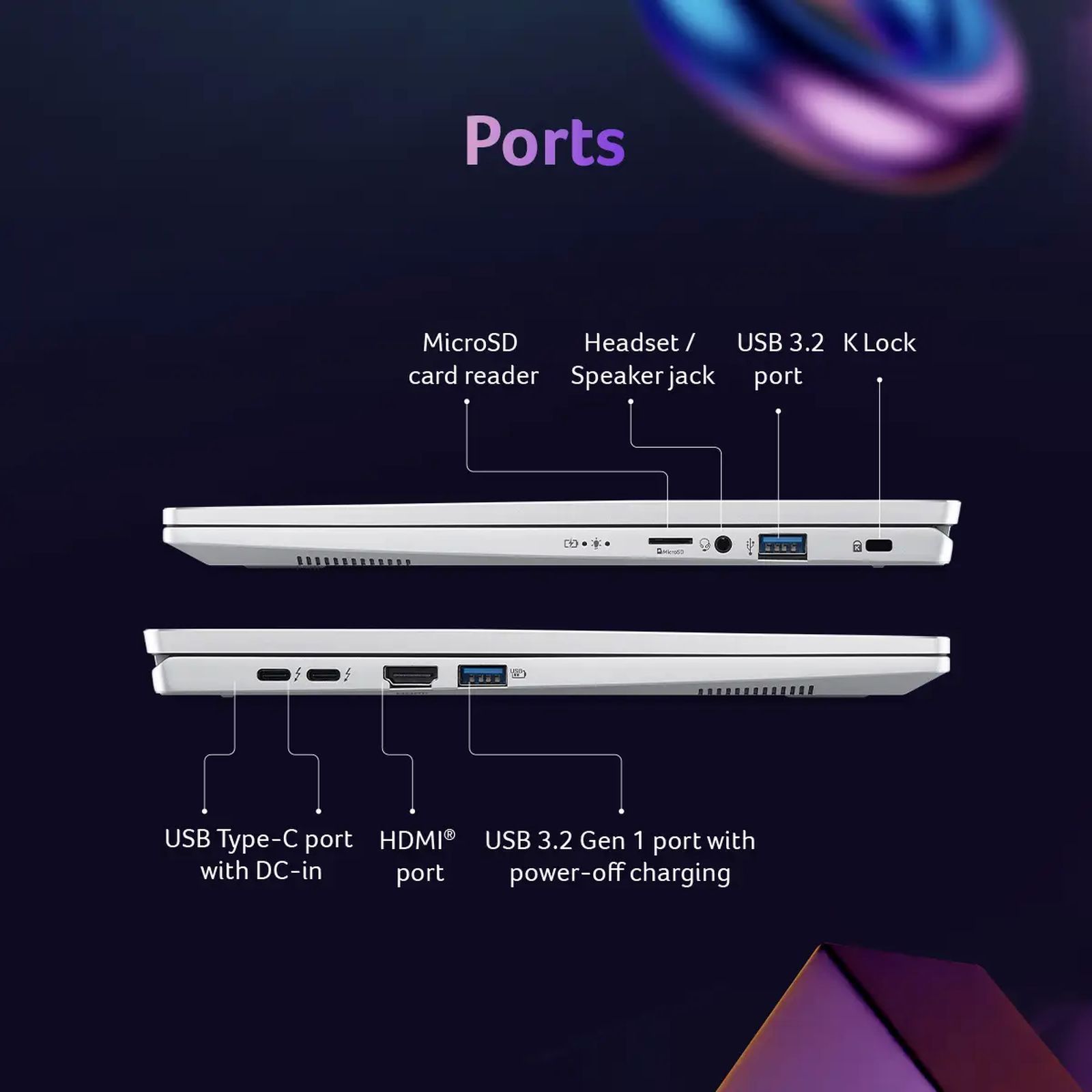 acer Swift Go SFG14-73T-58PZ Intel Core Ultra 5 Touchscreen Thin & Light Laptop (16GB, 512GB SSD, Windows 11 Home, 14 inch LCD IPS Display, MS Office 2021, Silver, 1.32 KG) acer Swift Go SFG14-73T-58PZ Intel Core Ultra 5 Touchscreen Thin & Light Laptop (16GB, 512GB SSD, Windows 11 Home, 14 inch LCD IPS Display, MS Office 2021, Silver, 1.32 KG)_6