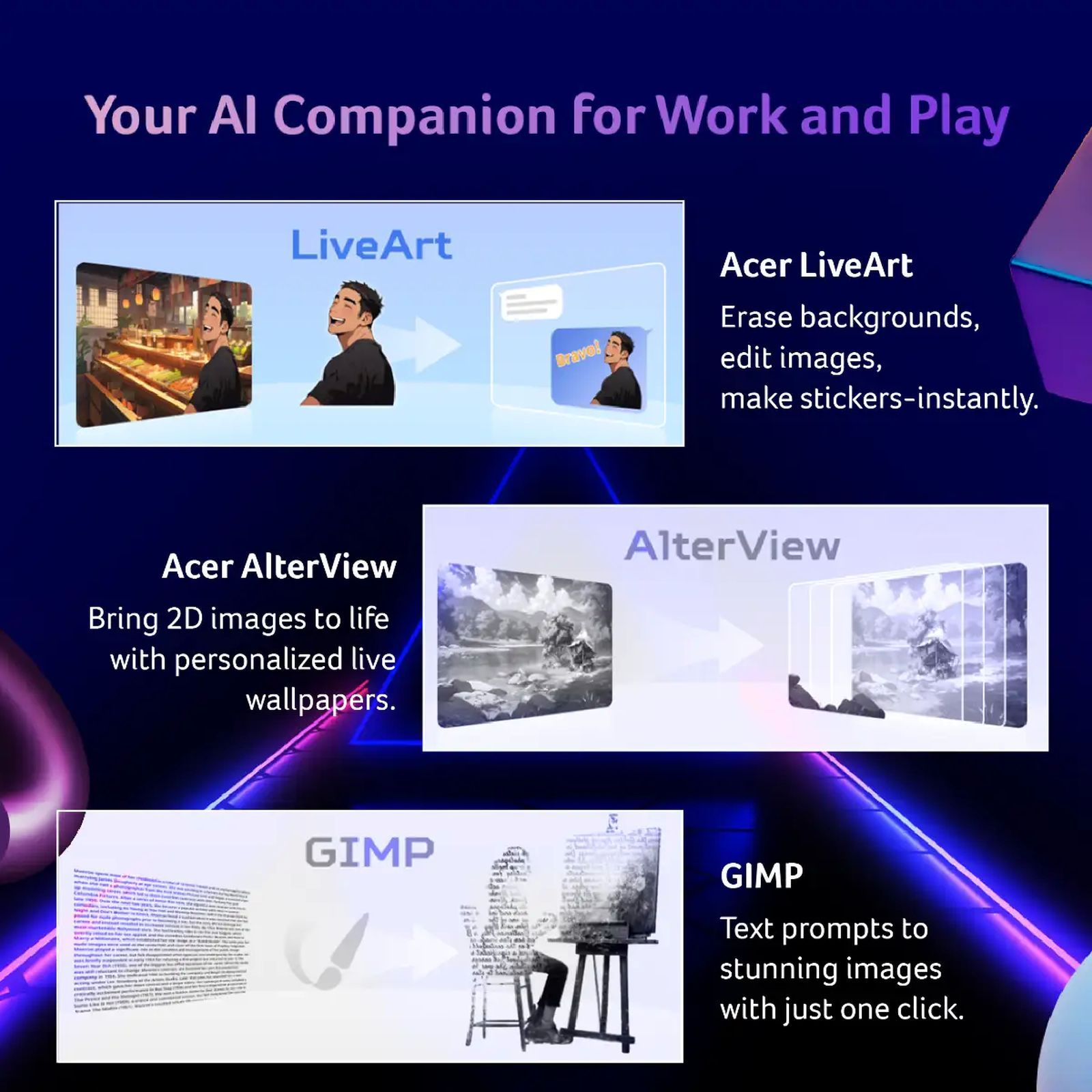 acer Swift Go 14 SFG14-73-71BY Intel Core Ultra 7 Thin & Light Laptop (16GB, 1TB SSD, Windows 11 Home, 14 inch OLED Display, MS Office 2021, Silver, 1.32 KG)_6