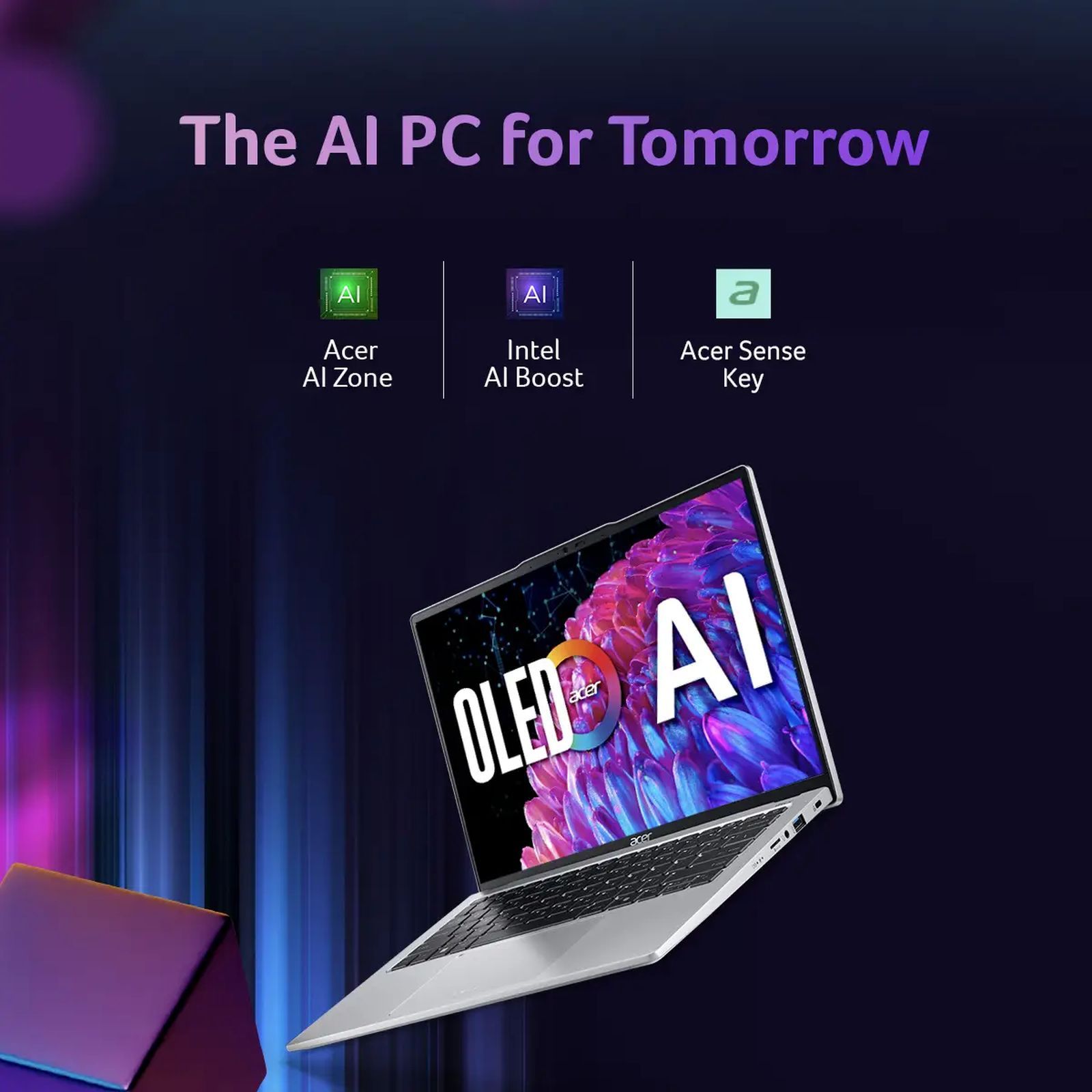 acer Swift Go 14 SFG14-73-71BY Intel Core Ultra 7 Thin & Light Laptop (16GB, 1TB SSD, Windows 11 Home, 14 inch OLED Display, MS Office 2021, Silver, 1.32 KG)_11