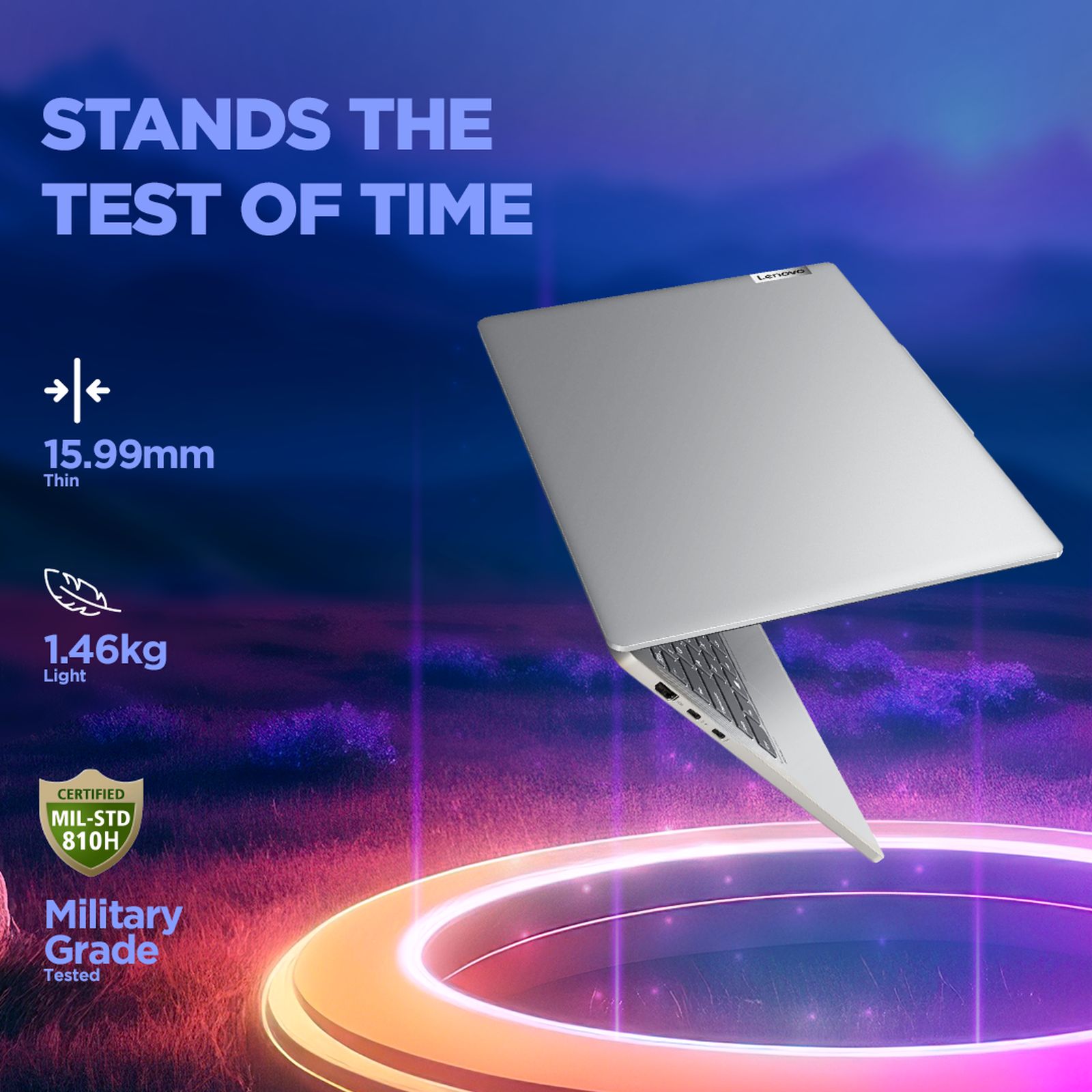 Lenovo IdeaPad Pro 5 14IMH9 Intel Core Ultra 9 Thin and Light Laptop (32GB, 1TB SSD, Windows 11 Pro, 14 inch OLED Display, Office Home & Student 2021, Arctic Grey, 1.46 KG)_7