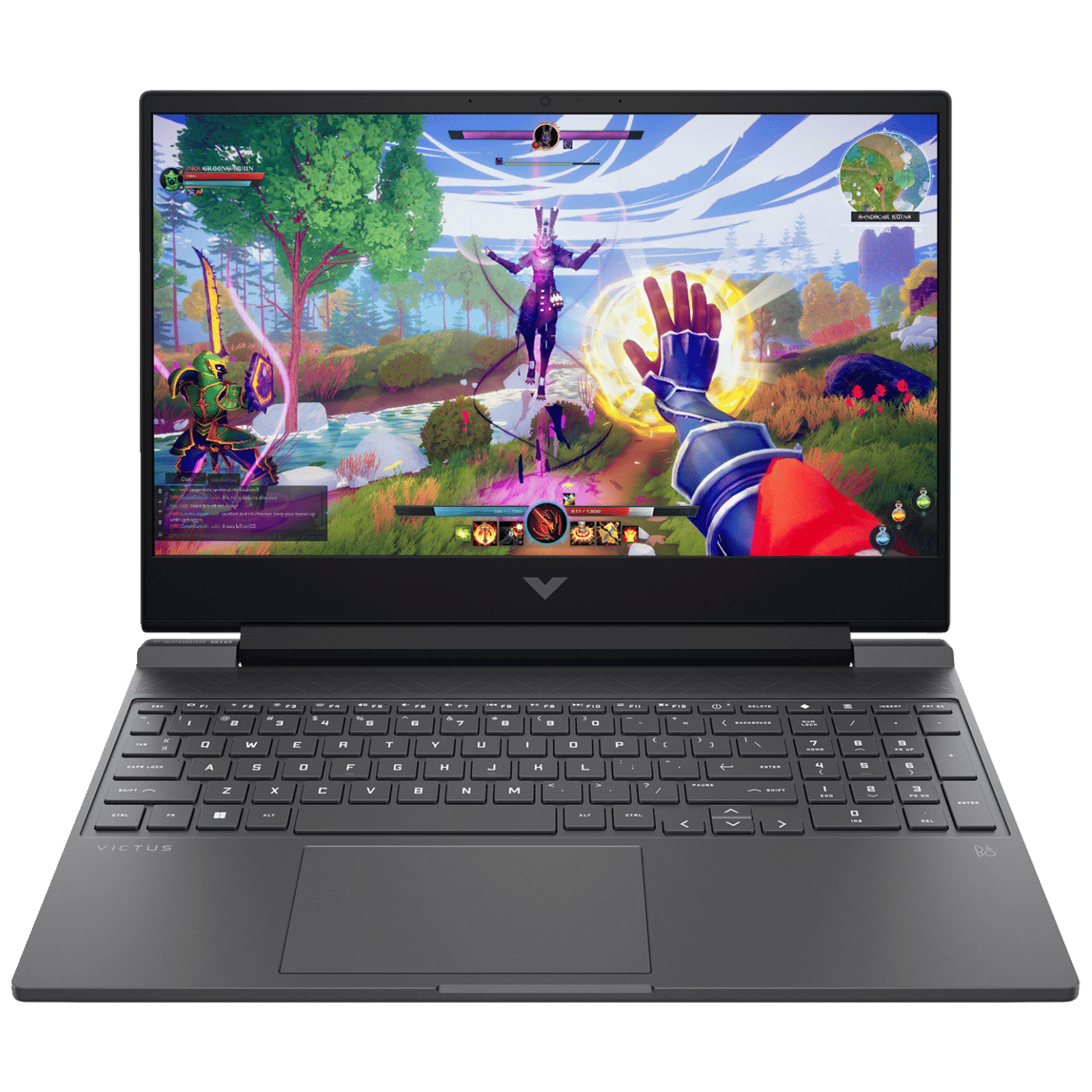 HP Victus Intel Core i7 13th Gen Gaming Laptop (16GB, 512GB SSD, Windows 11 Home, 8GB Graphics, 15.6 inch 144 Hz Full HD IPS Display, NVIDIA GeForce RTX 4060, MS Office 2021, Mica Silver, 2.29 KG)_1