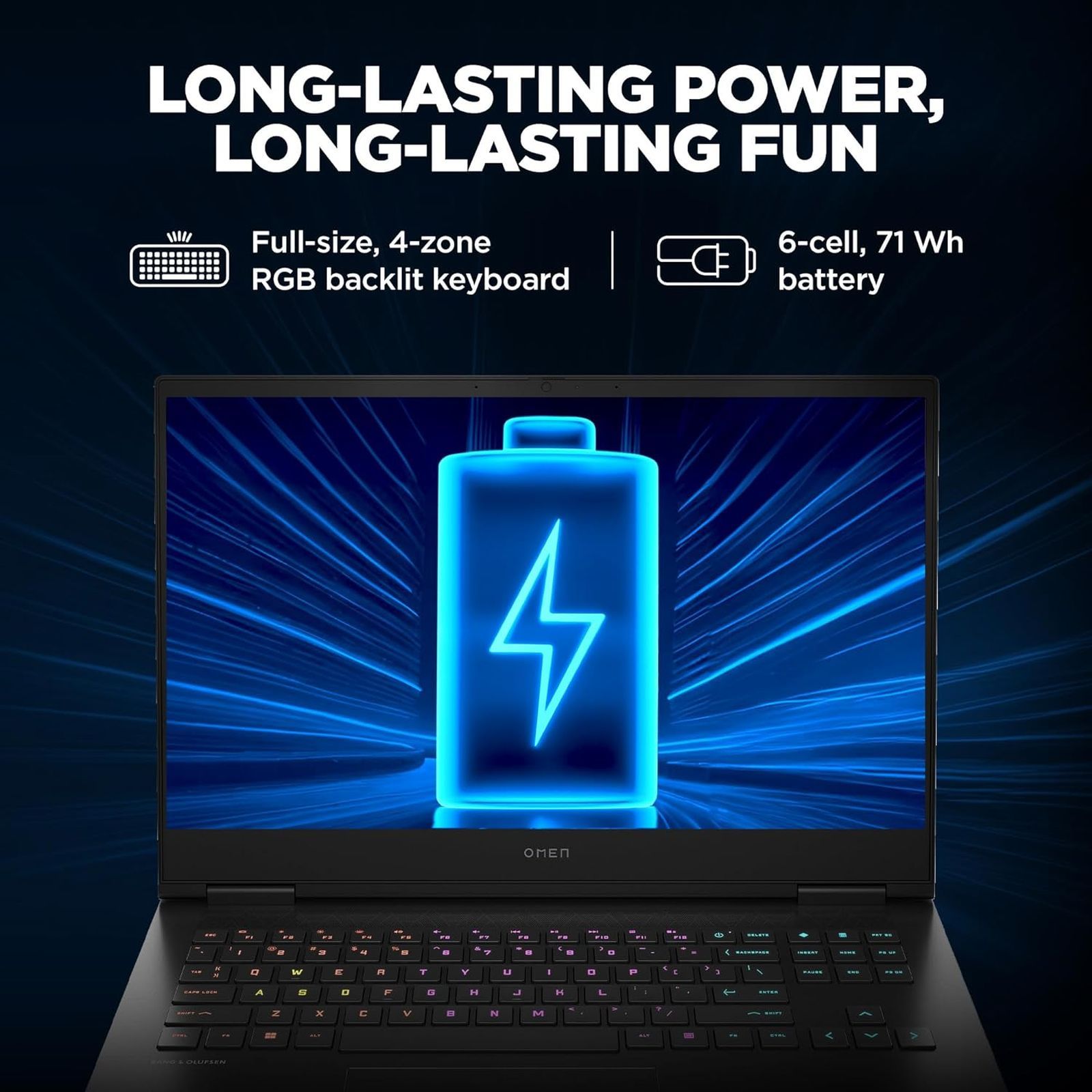 HP Omen 16 wf0148TX Intel Core i9 13th Gen Gaming Laptop (16GB, 1TB SSD, Windows 11, 8GB Graphics, 16.1 inch 165 Hz FHD Display, NVIDIA GeForce RTX 4060, MS Office 2021, Shadow Black, 2.35 KG) HP Omen 16 wf0148TX Intel Core i9 13th Gen Gaming Laptop (16GB, 1TB SSD, Windows 11, 8GB Graphics, 16.1 inch 165 Hz FHD Display, NVIDIA GeForce RTX 4060, MS Office 2021, Shadow Black, 2.35 KG)_11