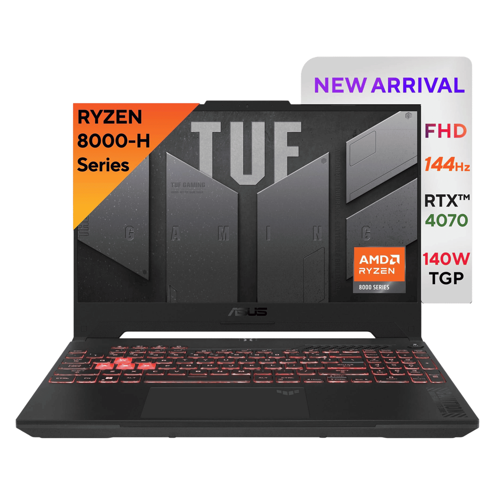 ASUS ROG Strix G16 G614JV-N3474WS Intel Core i7 13th Gen Gaming Laptop (16GB, 1TB SSD, Windows 11 Home, 8GB Graphics, 16 inch 165 Hz WUXGA IPS Display, NVIDIA GeForce RTX 4060, MS Office Home and Student 2021, Eclipse Gray, 2.5 KG)_7