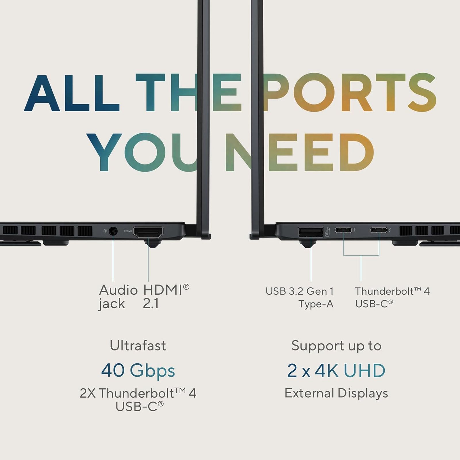 ASUS Zenbook Duo UX8406MA-QL761WS Intel Core Ultra 7 Touchscreen Thin & Light Laptop (32GB, 1TB SSD, Windows 11 Home, 14 inch Full HD OLED Display, MS Office Home & Student 2021, Inkwell Gray, 1.65 KG)_11