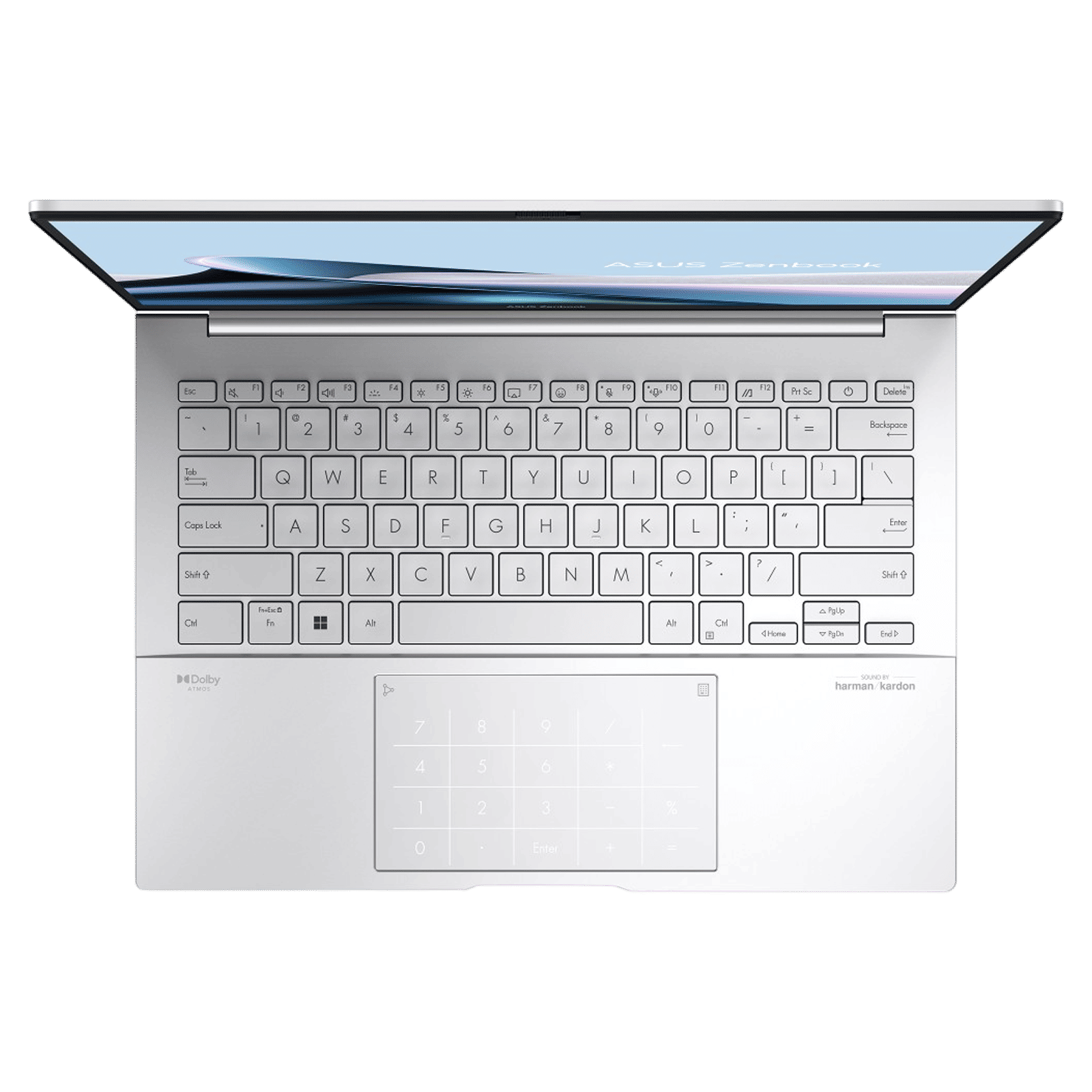 ASUS Zenbook 14 UX3405MA-PZ751WS Intel Evo Core Ultra 7 Touchscreen Thin & Light Laptop (16GB, 1TB SSD, Windows 11 Home, MS Office Home and Student 2021, 14 inch 3K OLED Display, Foggy Silver, 1.28 KG)_7