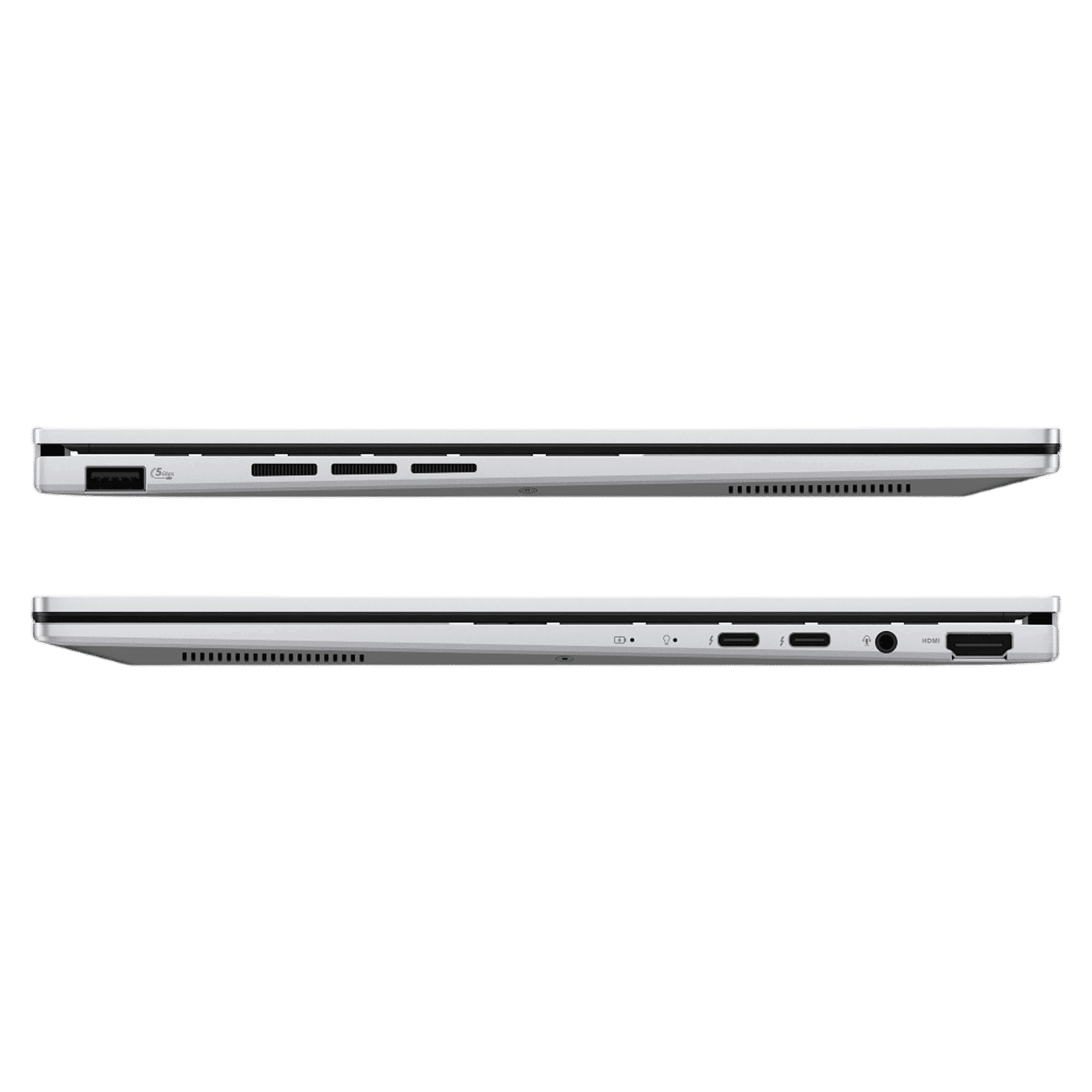 ASUS Zenbook 14 UX3405MA-PZ551WS Intel Evo Core Ultra 5 Touchscreen Thin & Light Laptop (16GB, 1TB SSD, Windows 11 Home, MS Office Home and Student 2021, 14 inch 3K OLED Display, Foggy Silver, 1.28 KG)_4