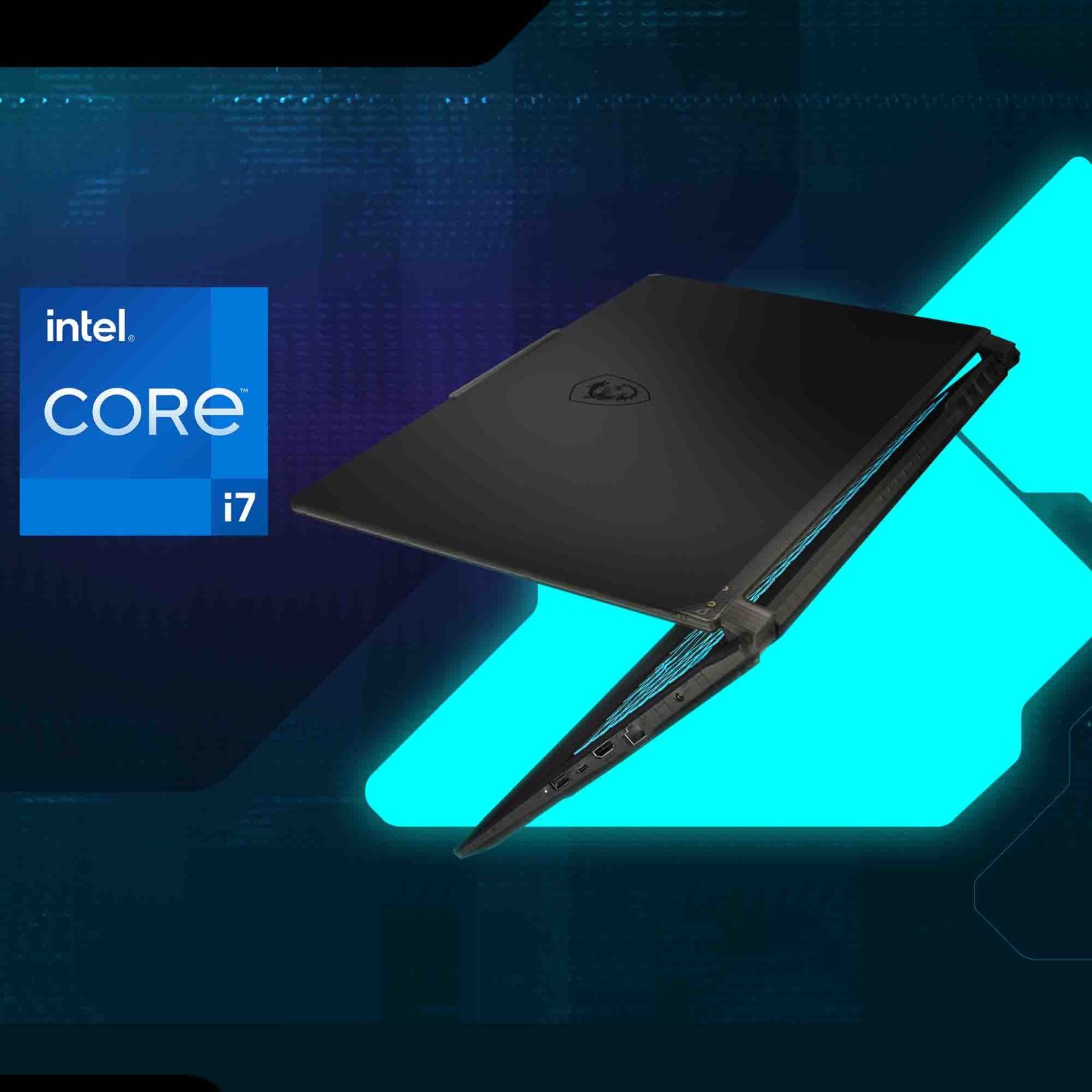 MSI Cyborg 15 A13VFK 1079IN Intel Core i7 13th Gen Gaming Laptop (16GB, 512GB SSD, Windows 11 Home, 8GB Graphics, 15.6 inch 144 Hz FHD Display, NVIDIA GeForce RTX 4060, MS Office Home & Student 2021, Translucent Black, 1.98 KG)_8