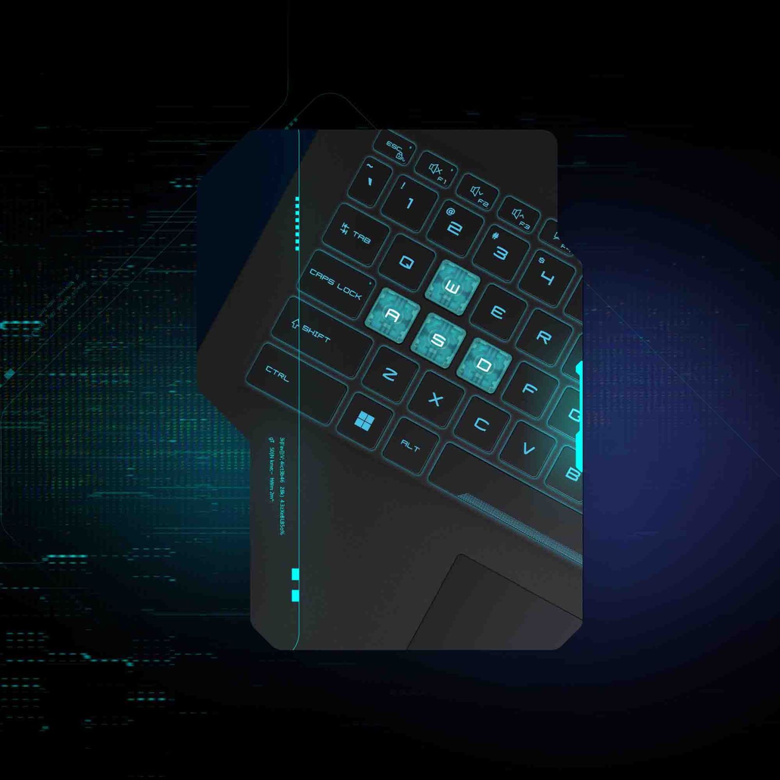 MSI Cyborg 15 A13VFK 1079IN Intel Core i7 13th Gen Gaming Laptop (16GB, 512GB SSD, Windows 11 Home, 8GB Graphics, 15.6 inch 144 Hz FHD Display, NVIDIA GeForce RTX 4060, MS Office Home & Student 2021, Translucent Black, 1.98 KG)_11